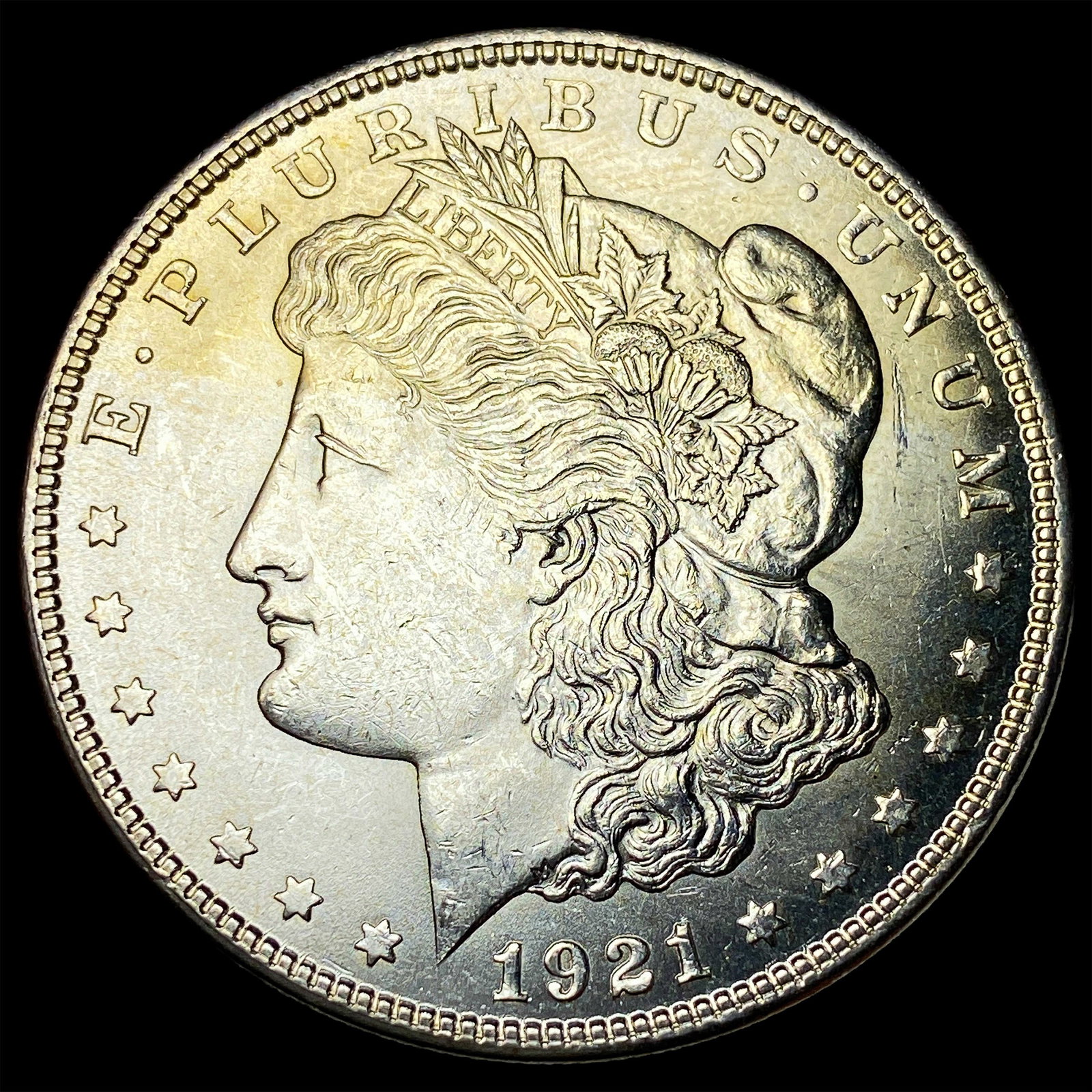 1921 Silver Morgan Dollar UNCIRCULATED: 1921 Silver Morgan Dollar UNCIRCULATED