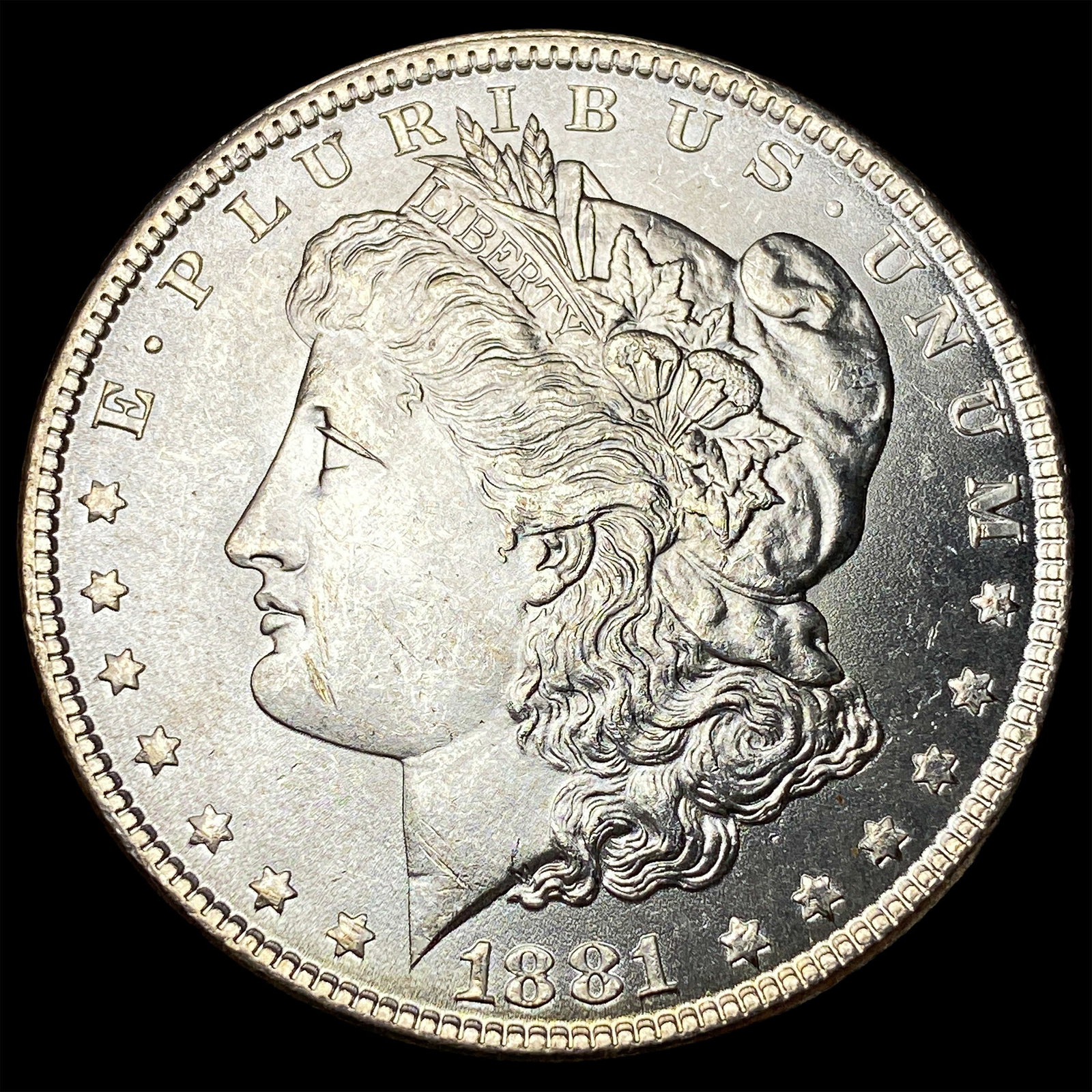 1881 Morgan Silver Dollar UNCIRCULATED: 1881 Morgan Silver Dollar UNCIRCULATED