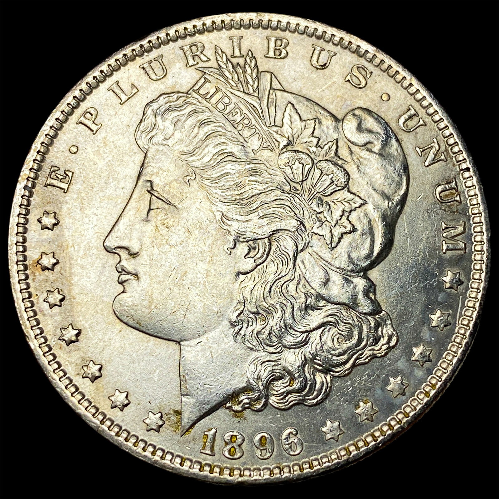 1896 Morgan Silver Dollar UNCIRCULATED: 1896 Morgan Silver Dollar UNCIRCULATED