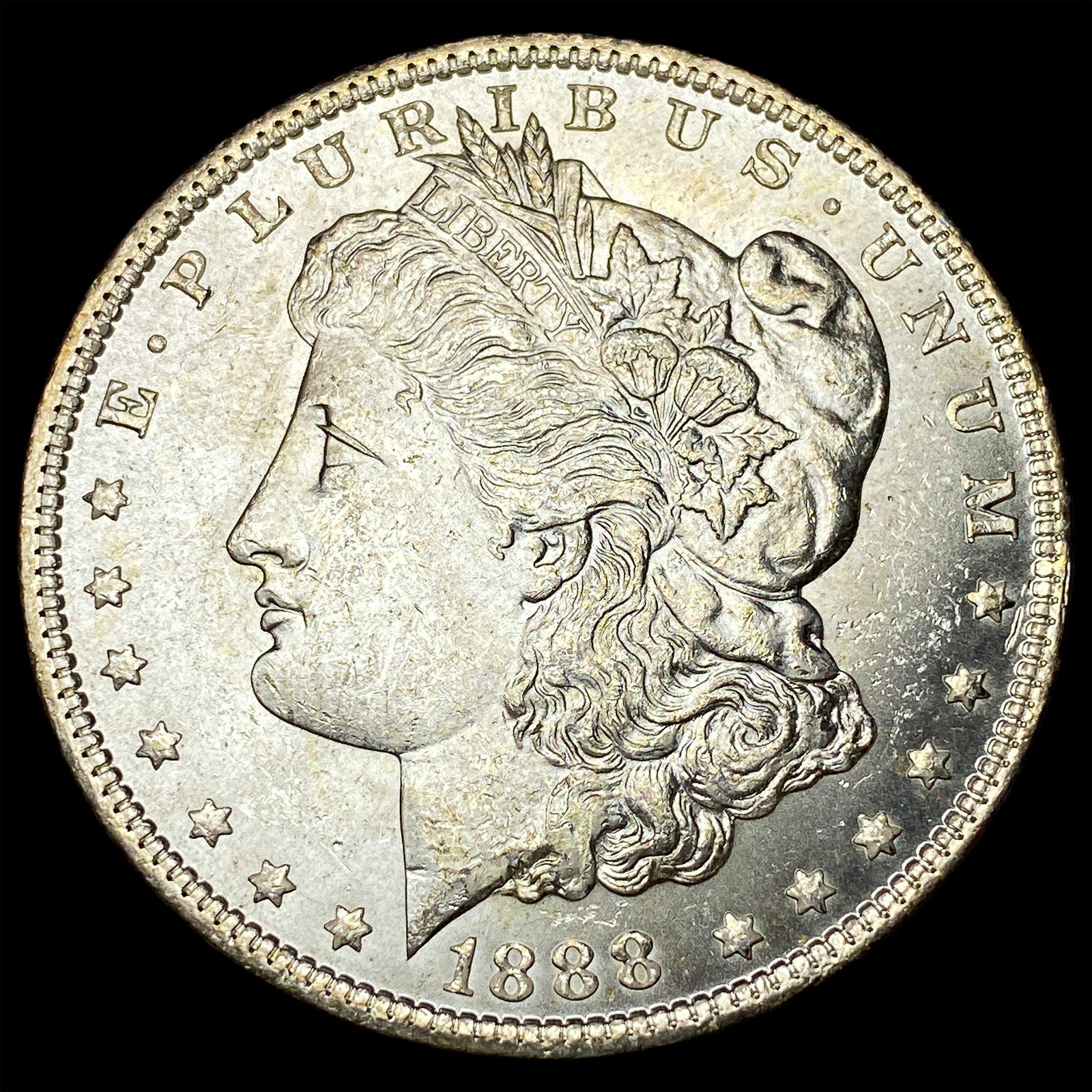 1888 Silver Morgan Dollar UNCIRCULATED: 1888 Silver Morgan Dollar UNCIRCULATED