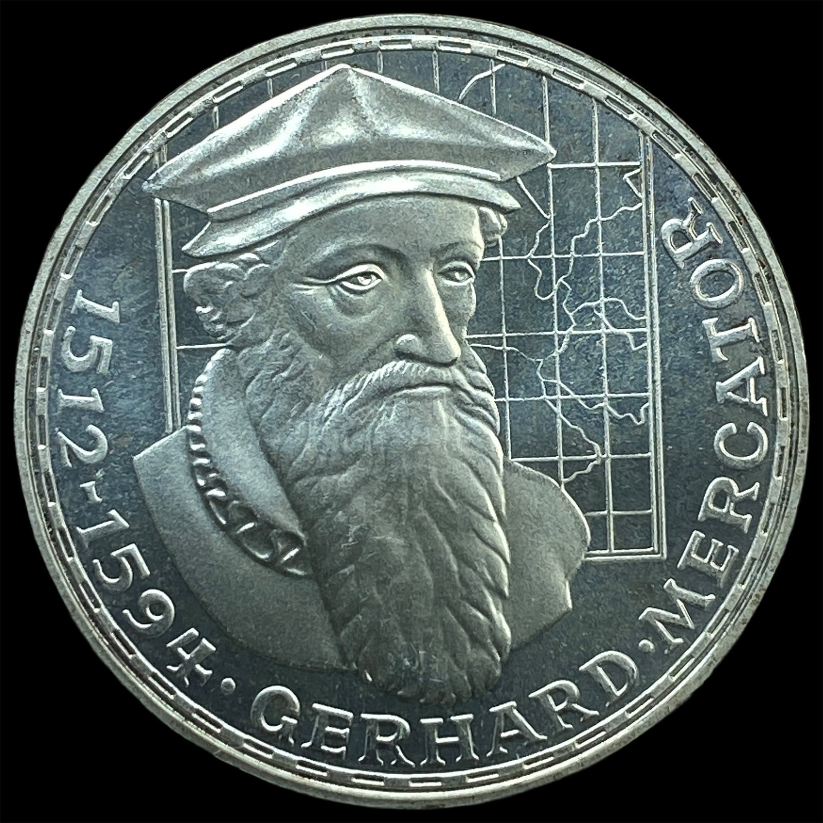 1969-F Germany Silver 5 Mark: 1969-F Germany Silver 5 Mark