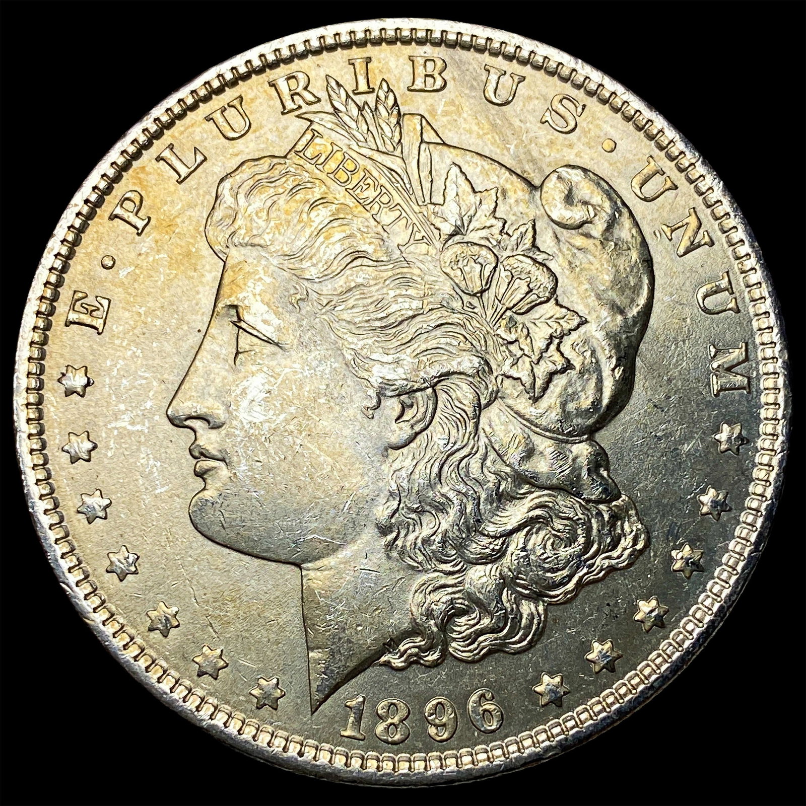 1896 Morgan Silver Dollar UNCIRCULATED: 1896 Morgan Silver Dollar UNCIRCULATED