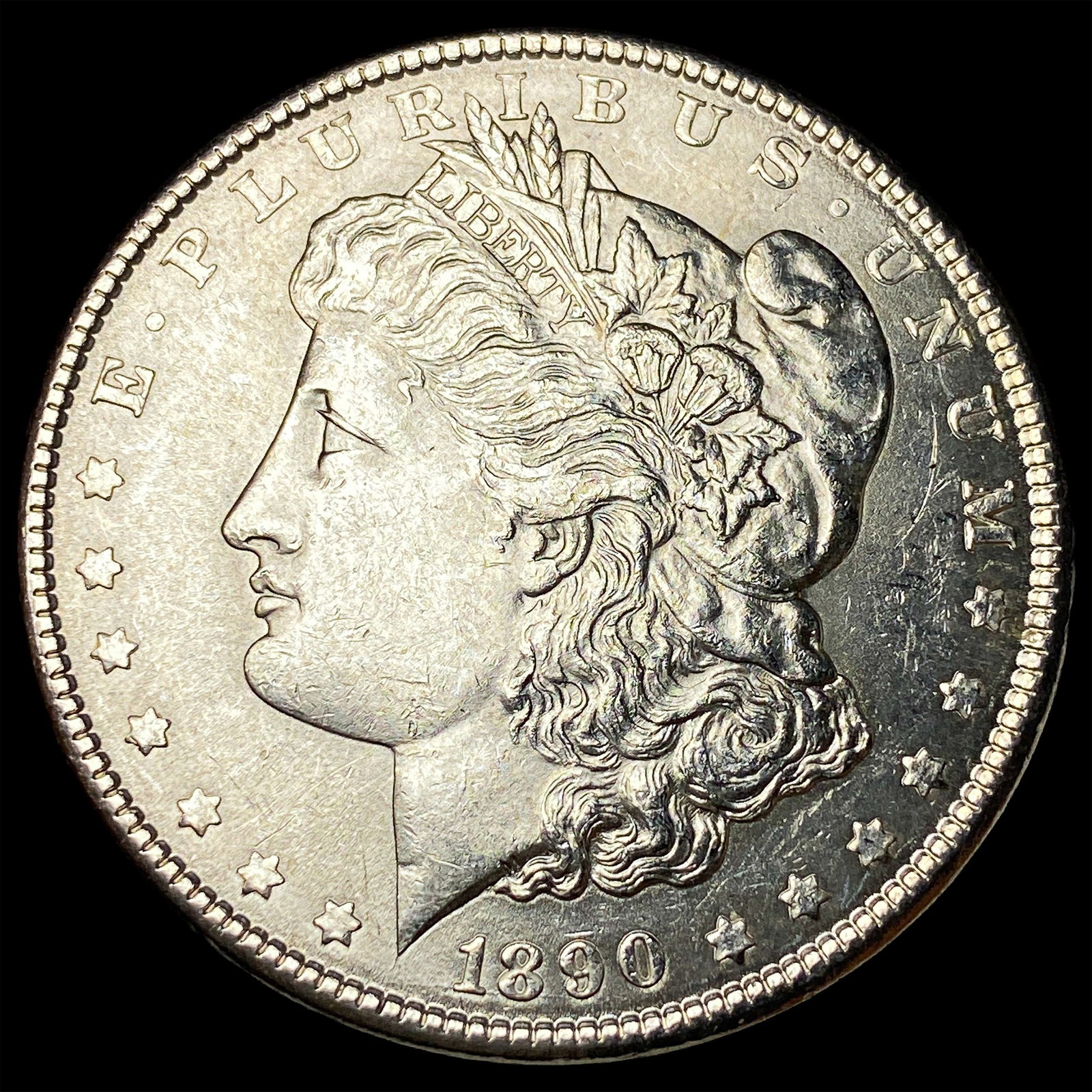 1890 Morgan Silver Dollar UNCIRCULATED: 1890 Morgan Silver Dollar UNCIRCULATED