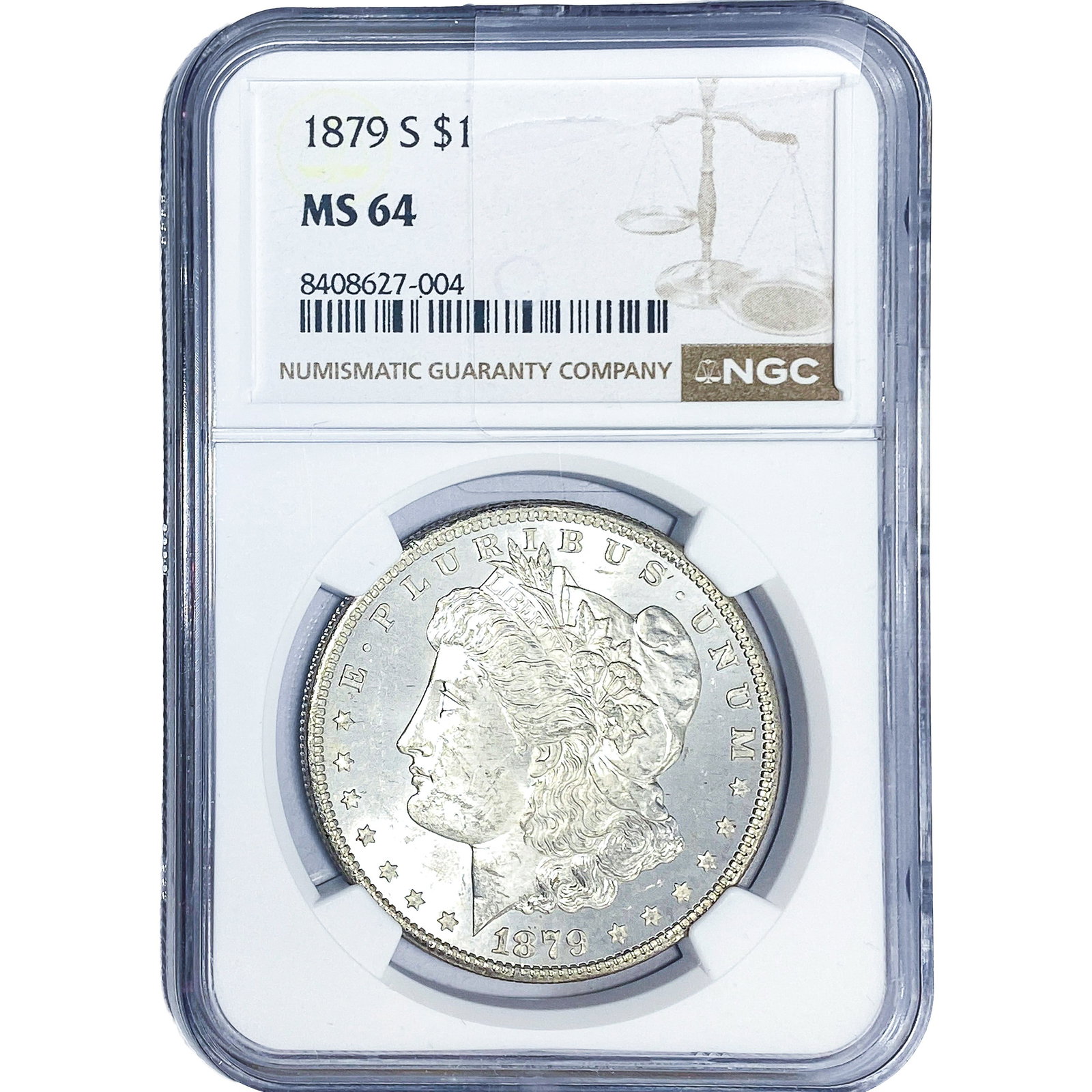 1879-S Morgan Silver Dollar NGC MS64 (1 of 2)