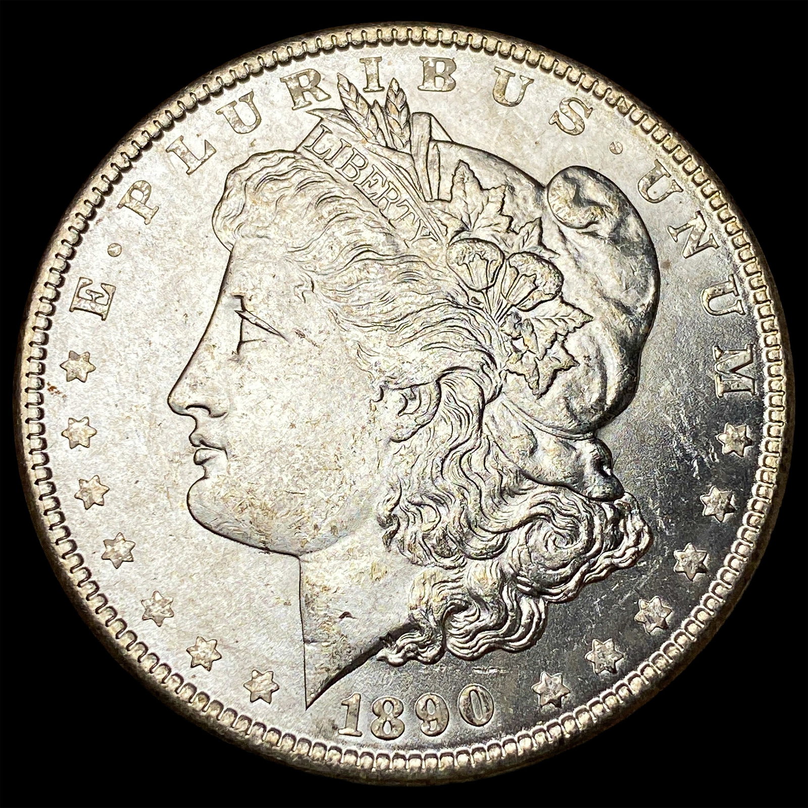 1890 Silver Morgan Dollar UNCIRCULATED: 1890 Silver Morgan Dollar UNCIRCULATED