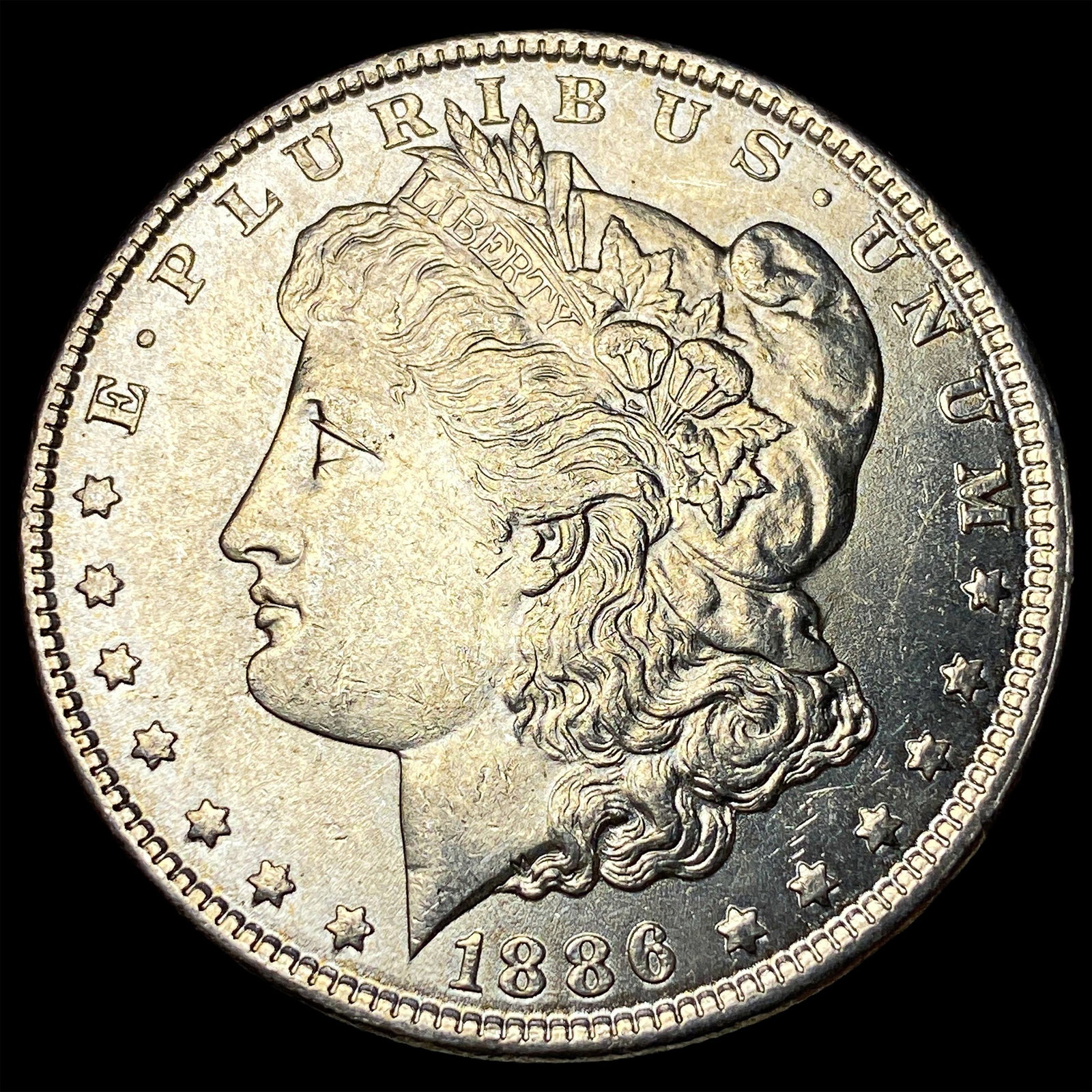 1886 Morgan Silver Dollar UNCIRCULATED: 1886 Morgan Silver Dollar UNCIRCULATED
