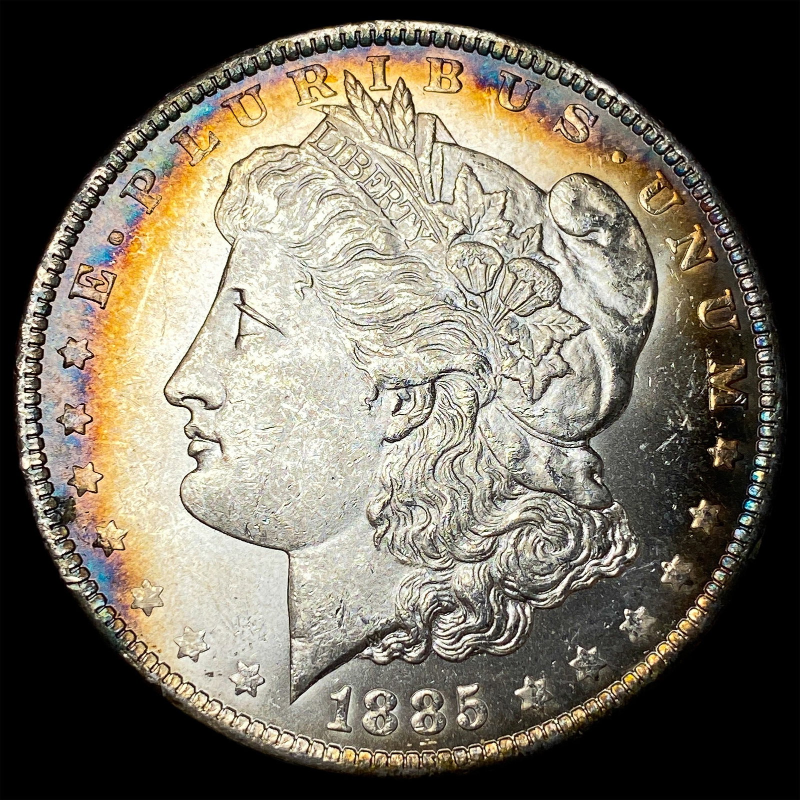 1885-O Silver Morgan Dollar CHOICE BU: 1885-O Silver Morgan Dollar CHOICE BU