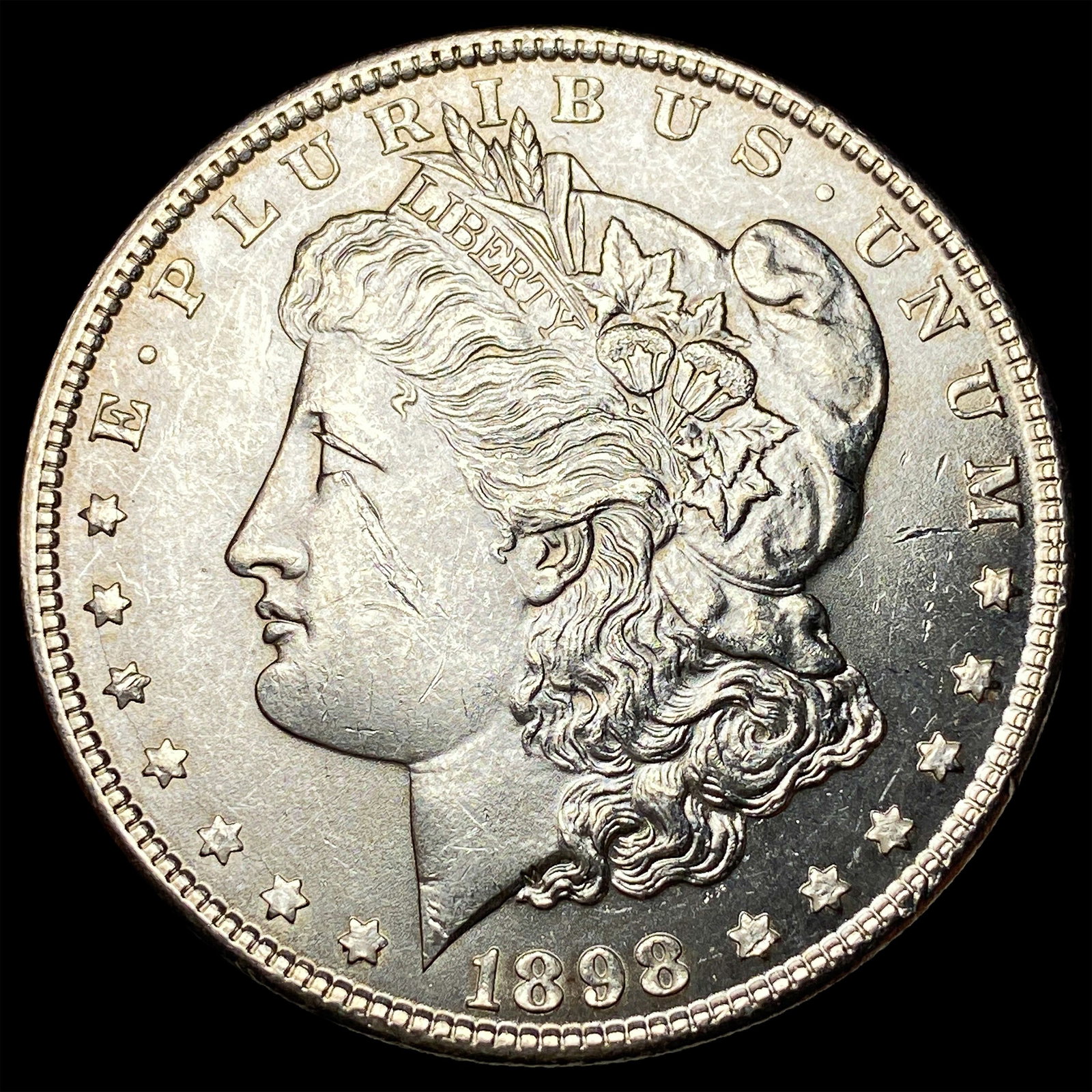 1898 Morgan Silver Dollar UNCIRCULATED: 1898 Morgan Silver Dollar UNCIRCULATED
