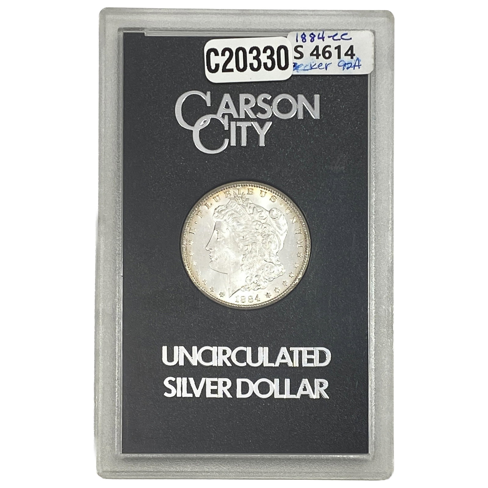 1884-CC Morgan Silver Dollar GSA UNC (1 of 2)