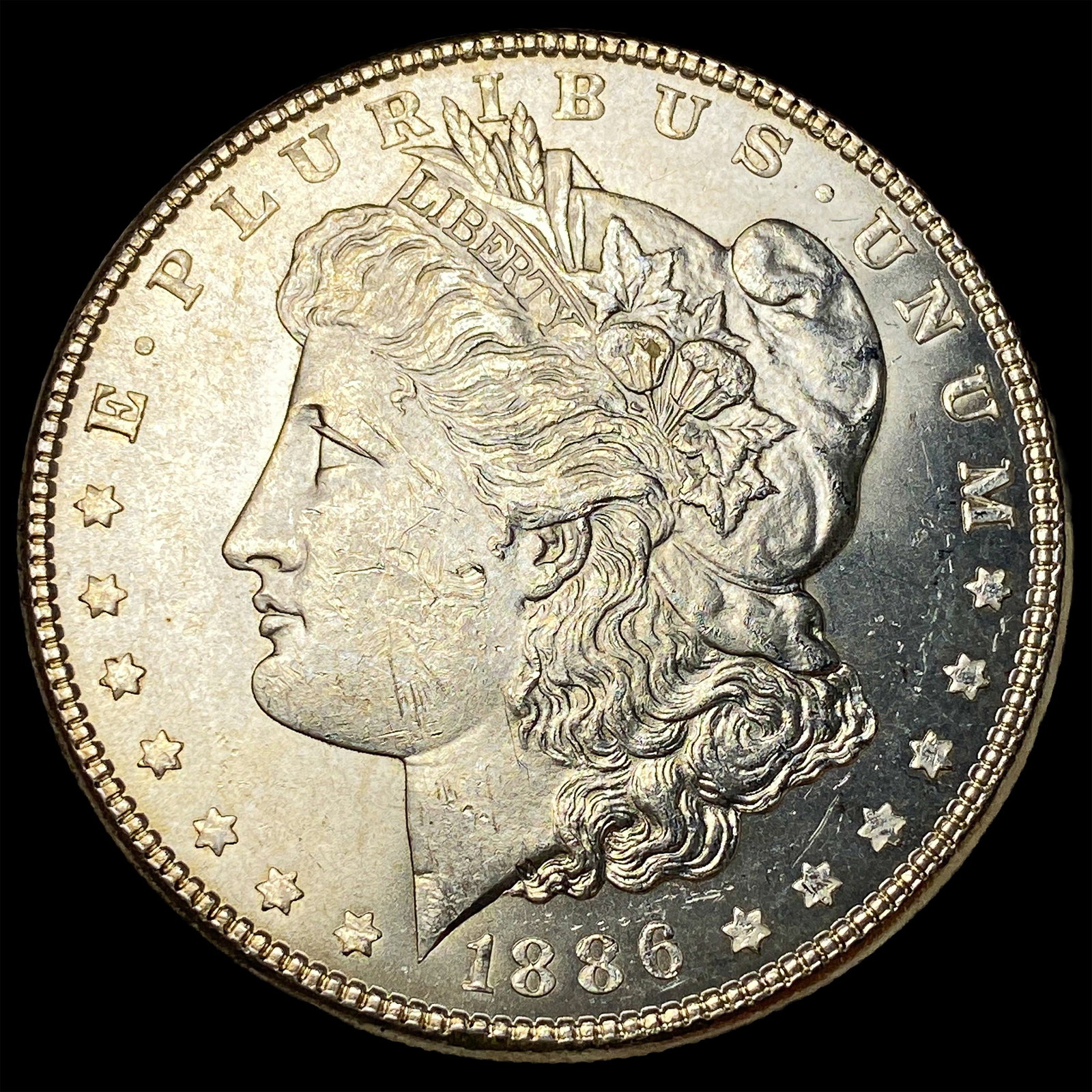 1886 Morgan Silver Dollar CHOICE BU (1 of 2)