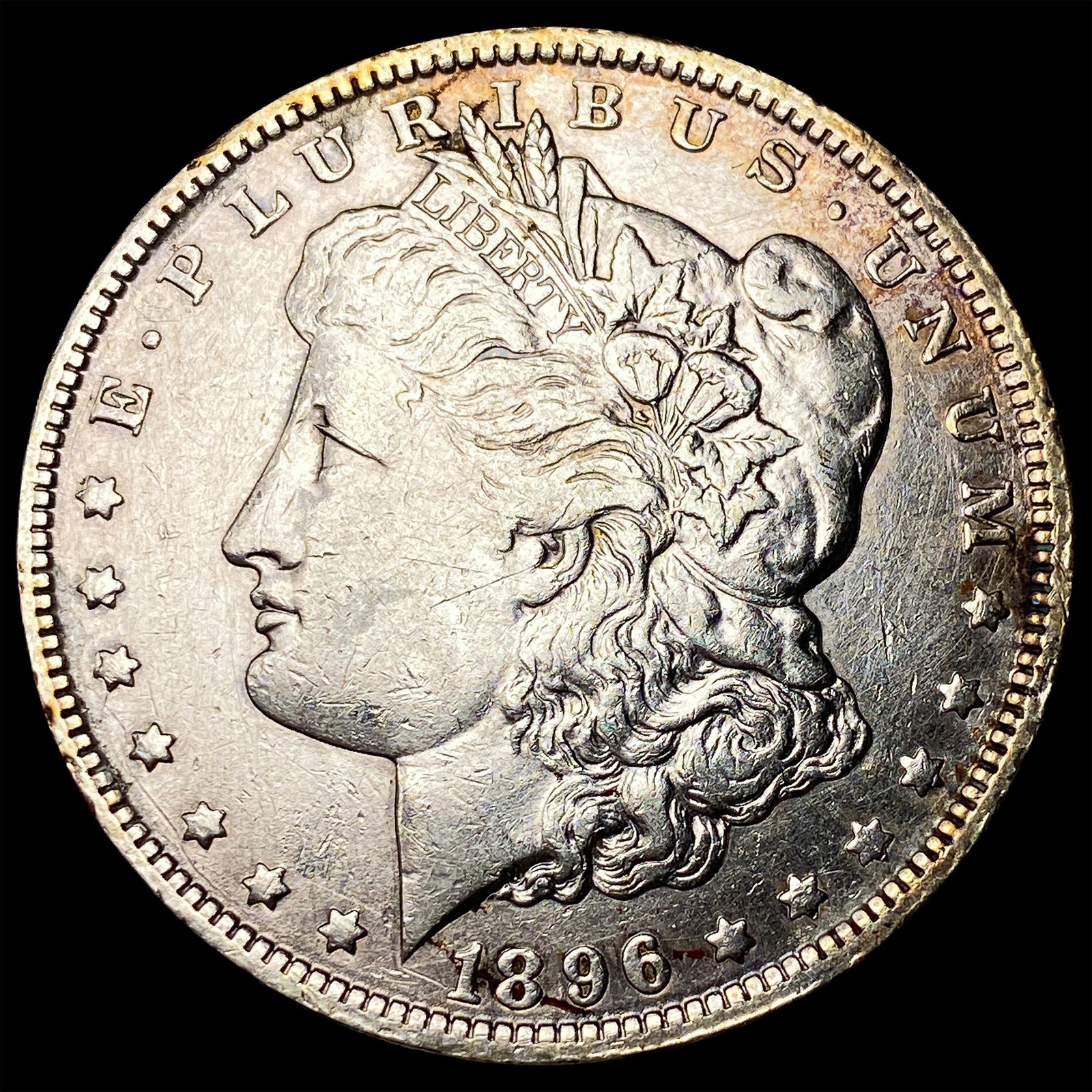 1896-O Silver Morgan Dollar NEARLY UNCIRCULATED: 1896-O Silver Morgan Dollar NEARLY UNCIRCULATED