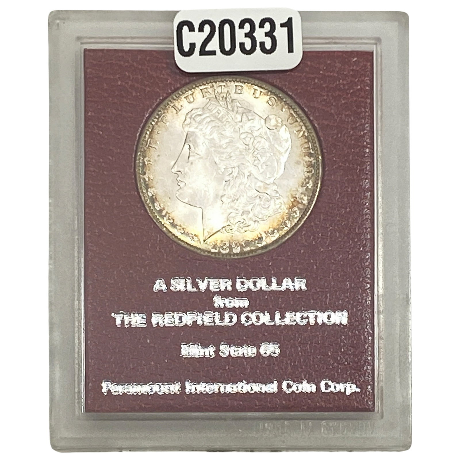1891-S Morgan Silver Dollar MS65: 1891-S Morgan Silver Dollar MS65
