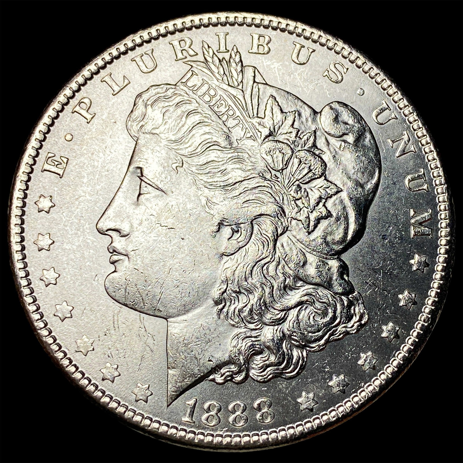 1888 Morgan Silver Dollar UNCIRCULATED: 1888 Morgan Silver Dollar UNCIRCULATED