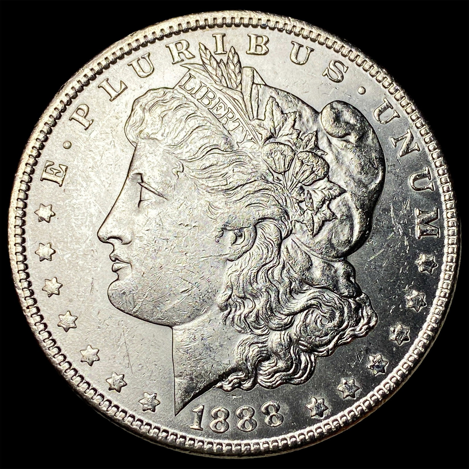 1888 Morgan Silver Dollar UNCIRCULATED: 1888 Morgan Silver Dollar UNCIRCULATED