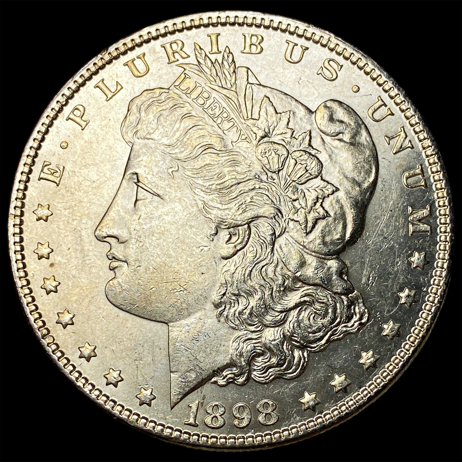 1898 Morgan Silver Dollar UNCIRCULATED: 1898 Morgan Silver Dollar UNCIRCULATED