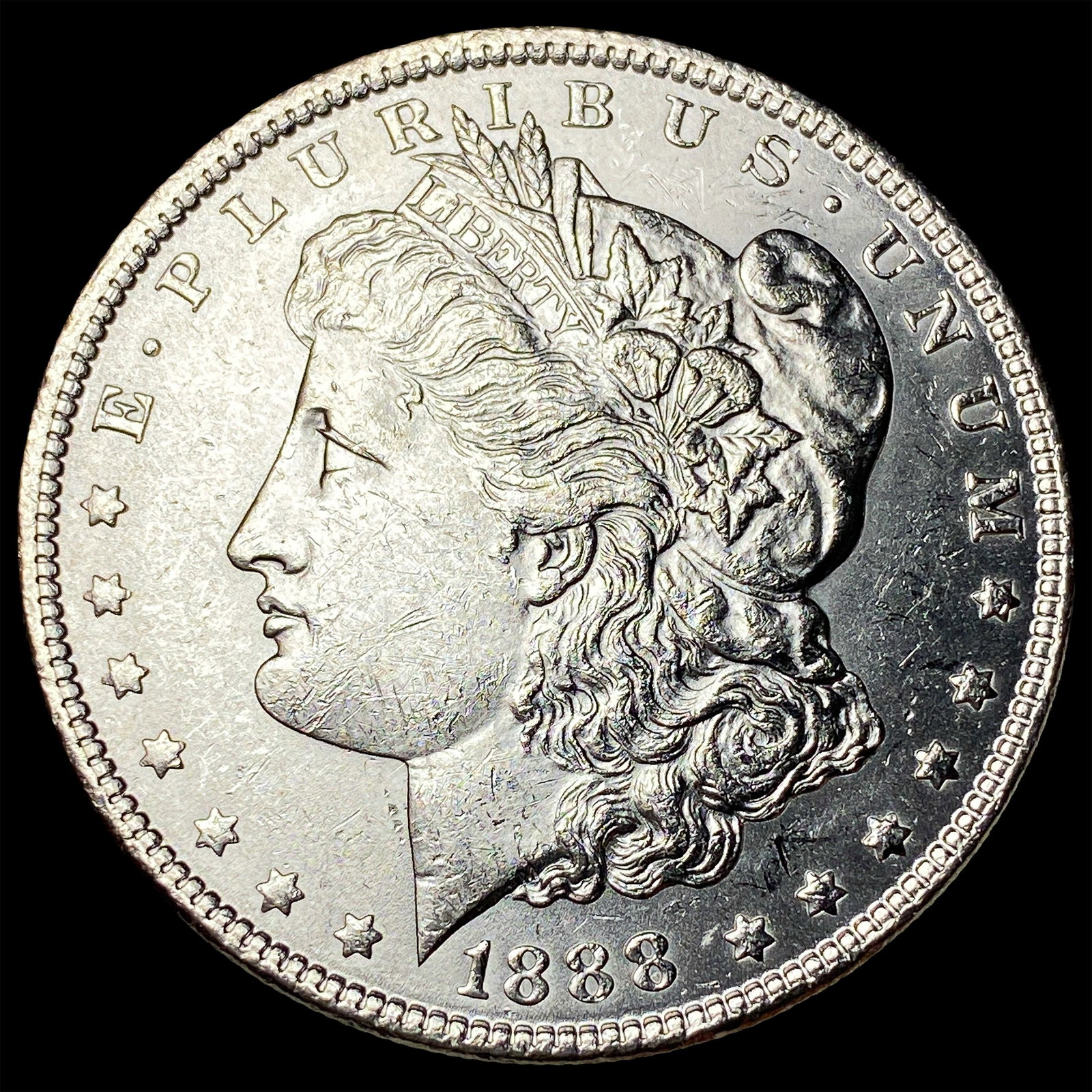 1888 Morgan Silver Dollar UNCIRCULATED: 1888 Morgan Silver Dollar UNCIRCULATED