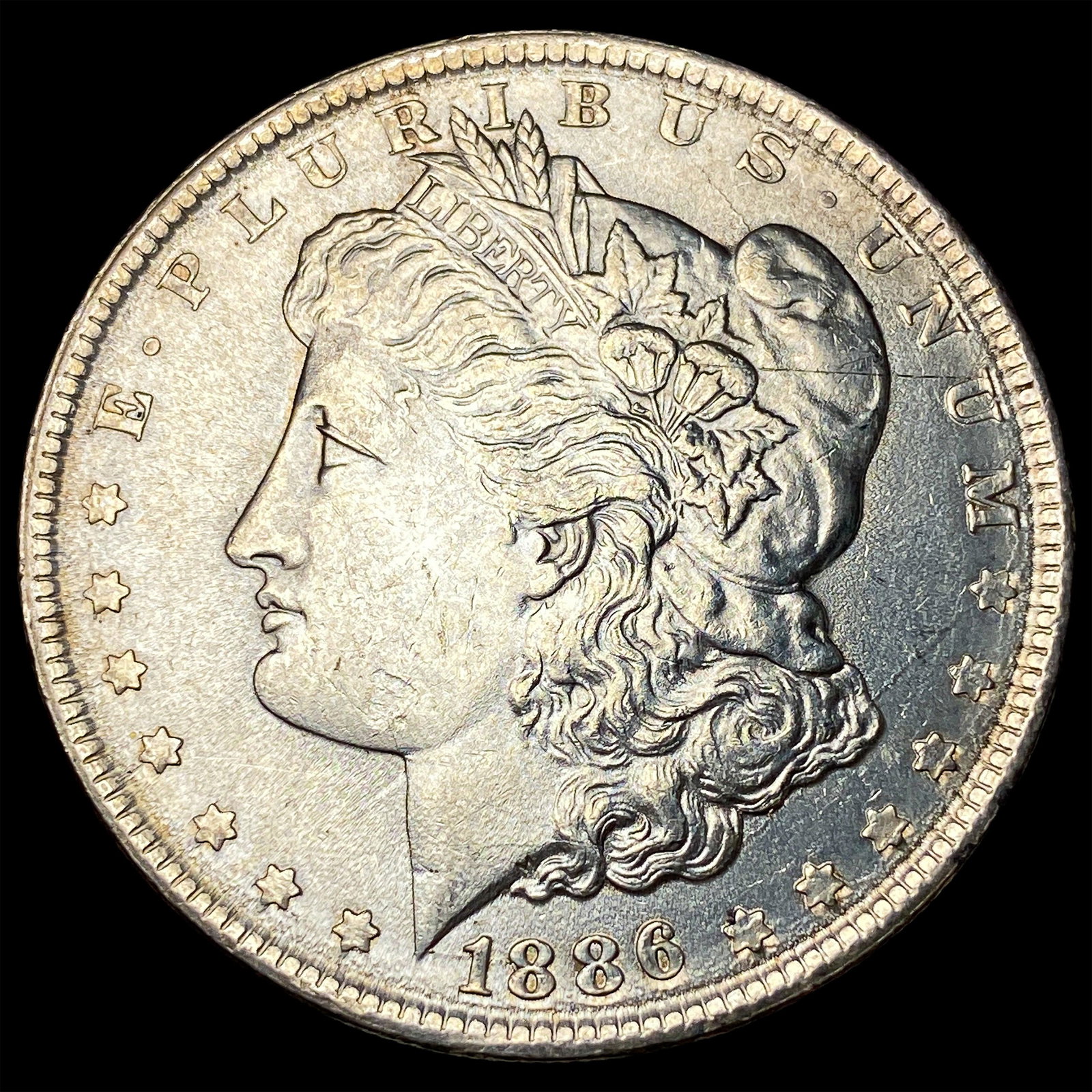 1886 Silver Morgan Dollar UNCIRCULATED: 1886 Silver Morgan Dollar UNCIRCULATED