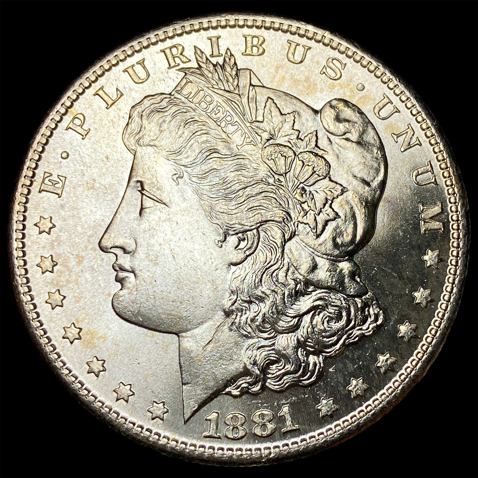 1881-S Silver Morgan Dollar UNCIRCULATED: 1881-S Silver Morgan Dollar UNCIRCULATED