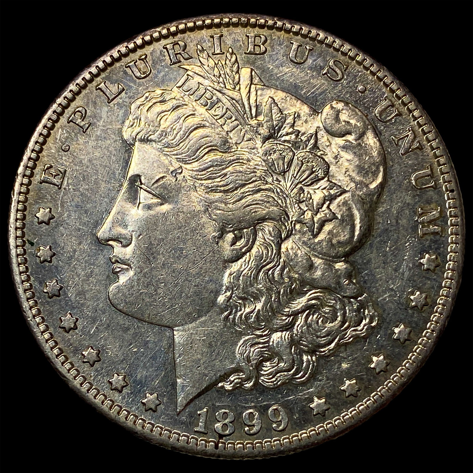 1899-S Silver Morgan Dollar CHOICE AU: 1899-S Silver Morgan Dollar CHOICE AU