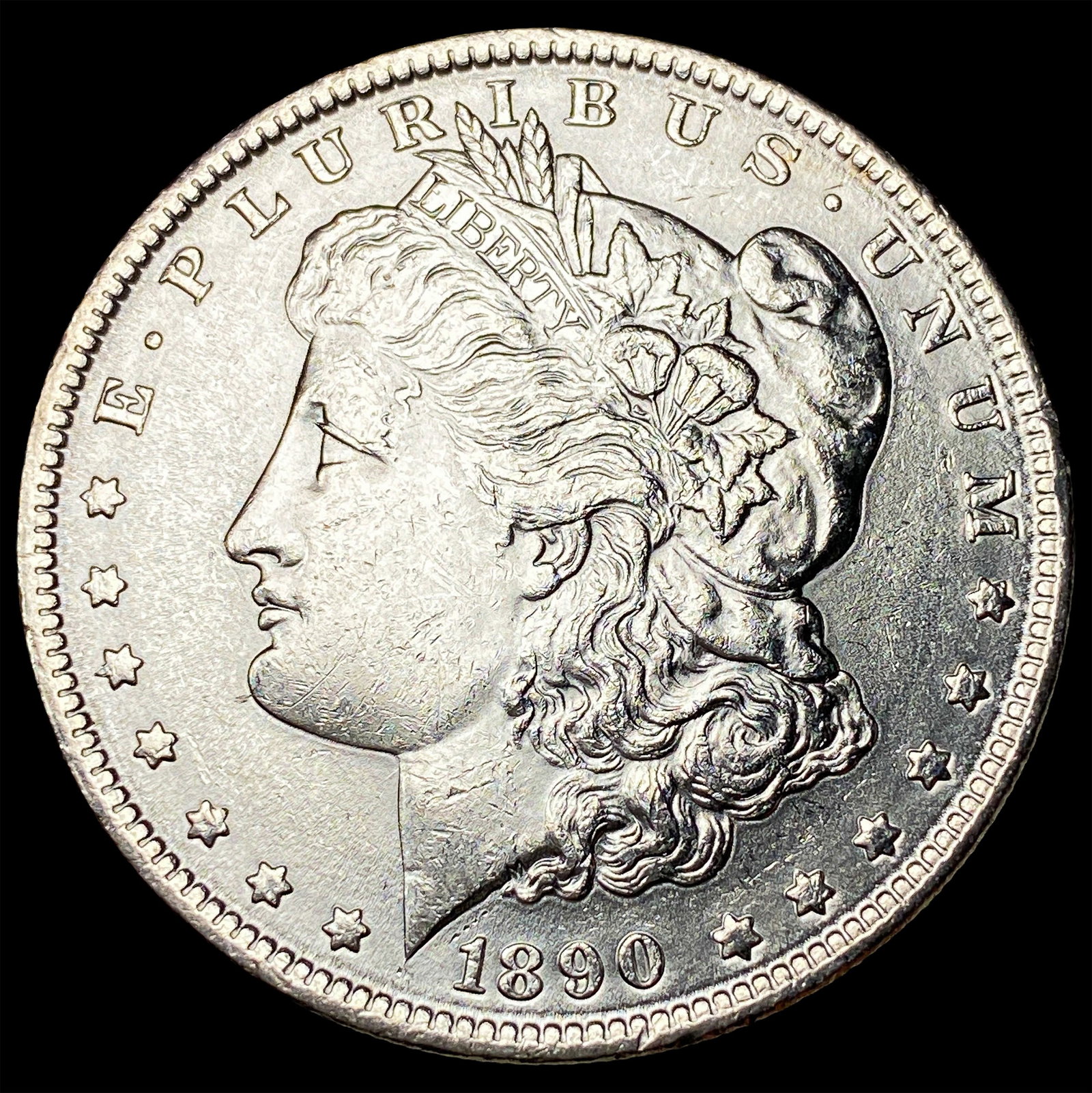 1890 Morgan Silver Dollar UNCIRCULATED: 1890 Morgan Silver Dollar UNCIRCULATED