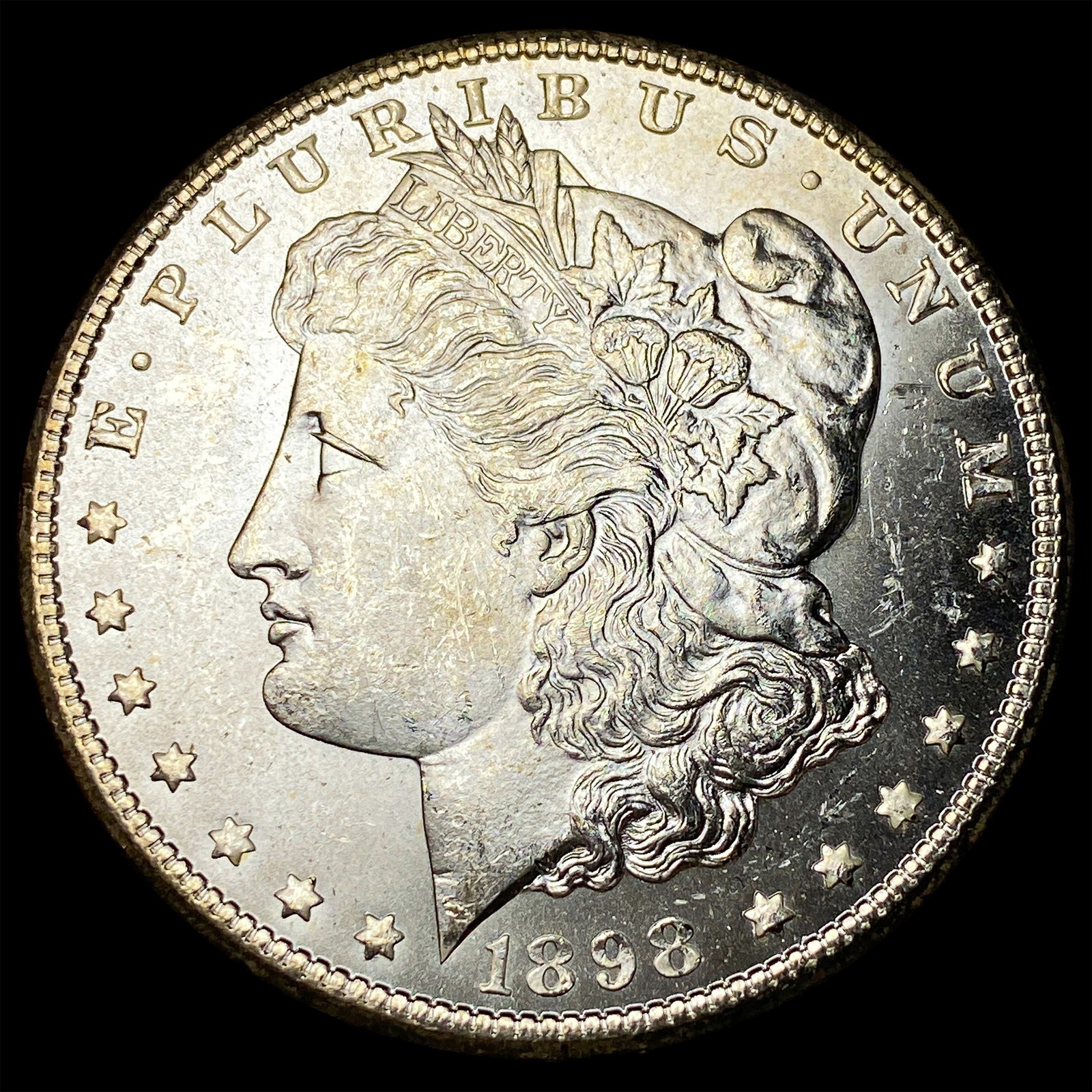 1898-O Silver Morgan Dollar CHOICE BU: 1898-O Silver Morgan Dollar CHOICE BU
