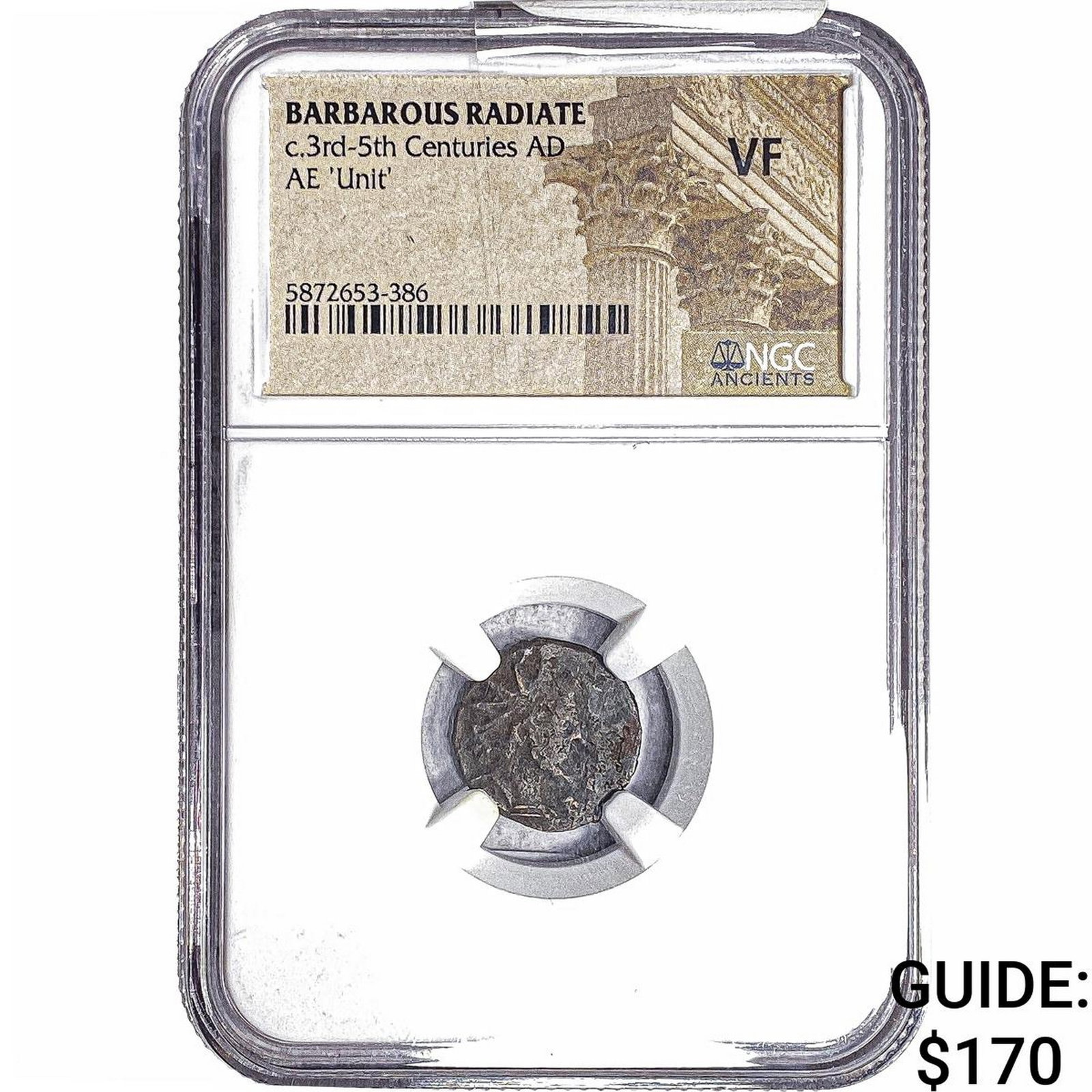 Gallic Barbarous Radiate Bronze Unit NGC VF (1 of 2)