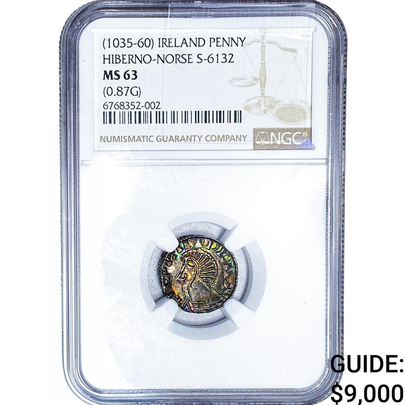 [1035-60] Ireland Silver Penny Hibeneo-Norse S-6132 NGC MS63 (1 of 2)