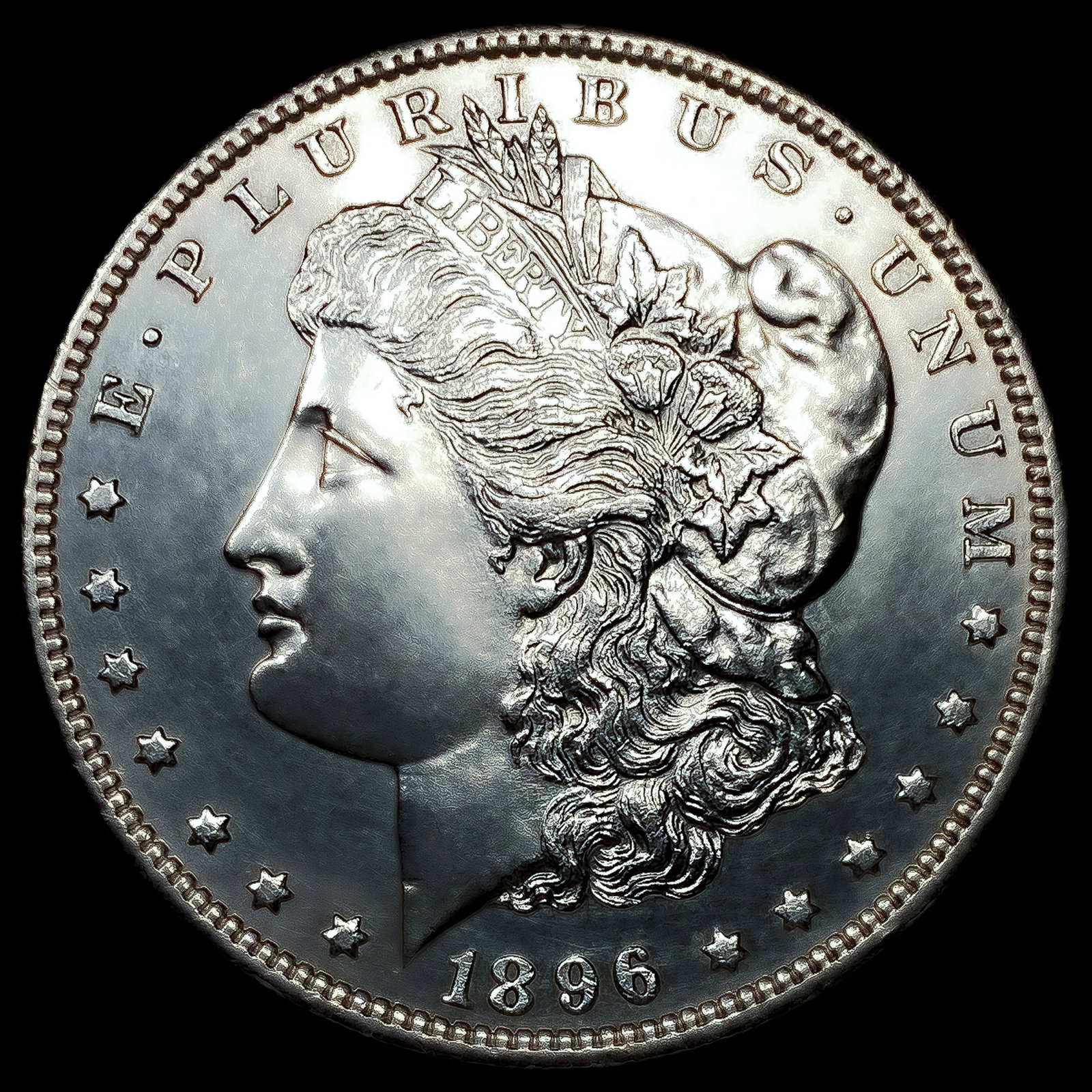 1896-O Morgan Silver Dollar (1 of 2)
