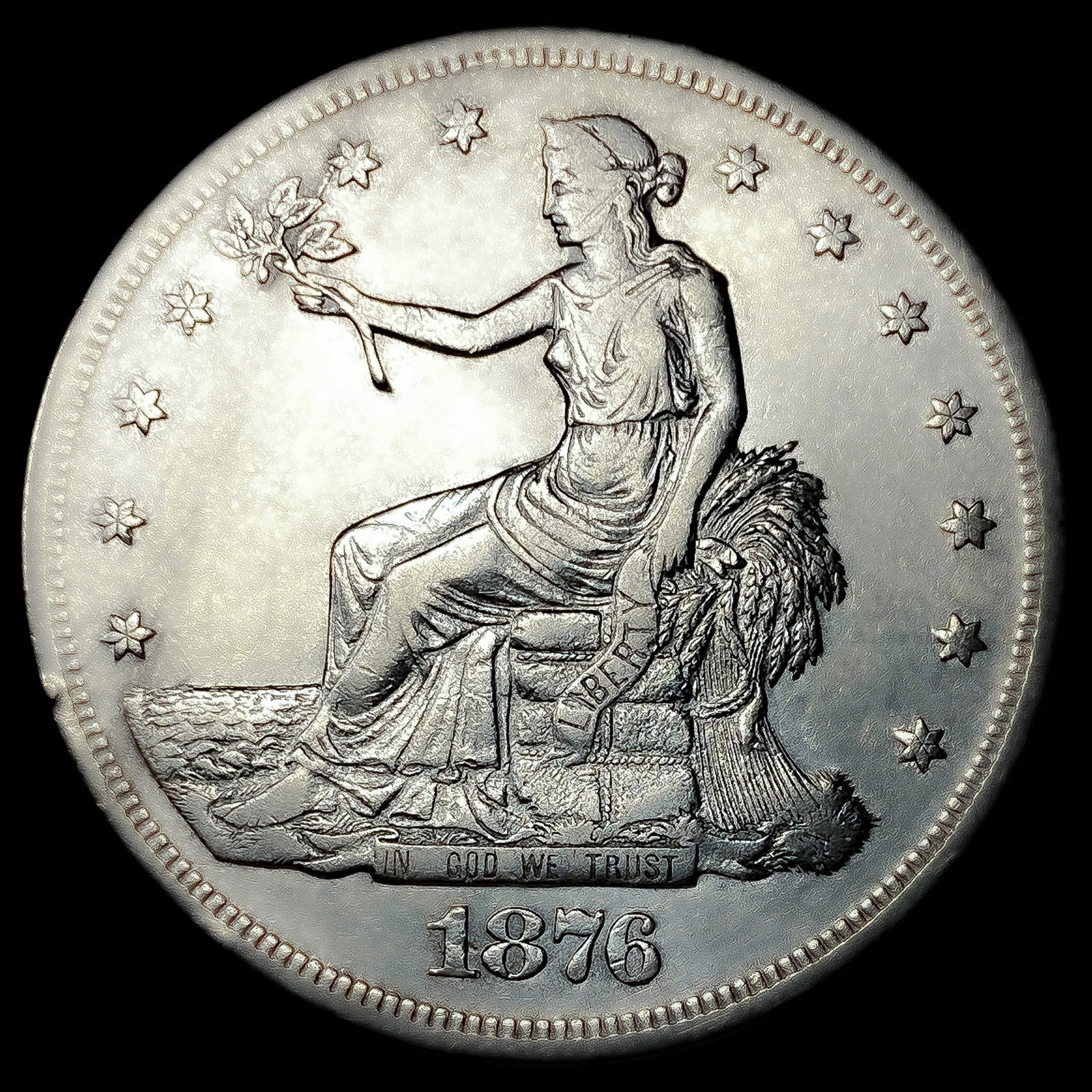 1876-CC Silver Trade Dollar (1 of 2)