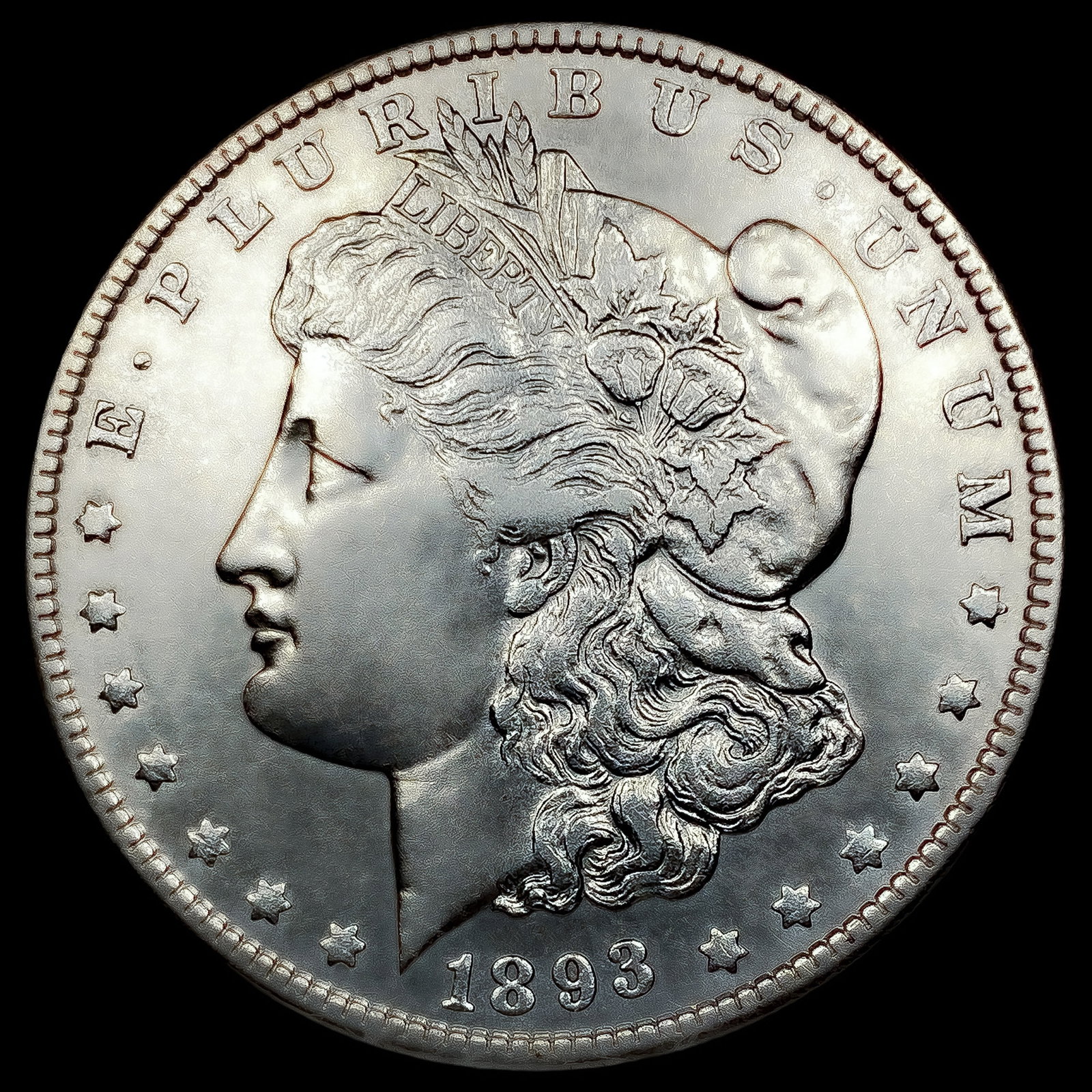 1893-O Morgan Silver Dollar (1 of 2)