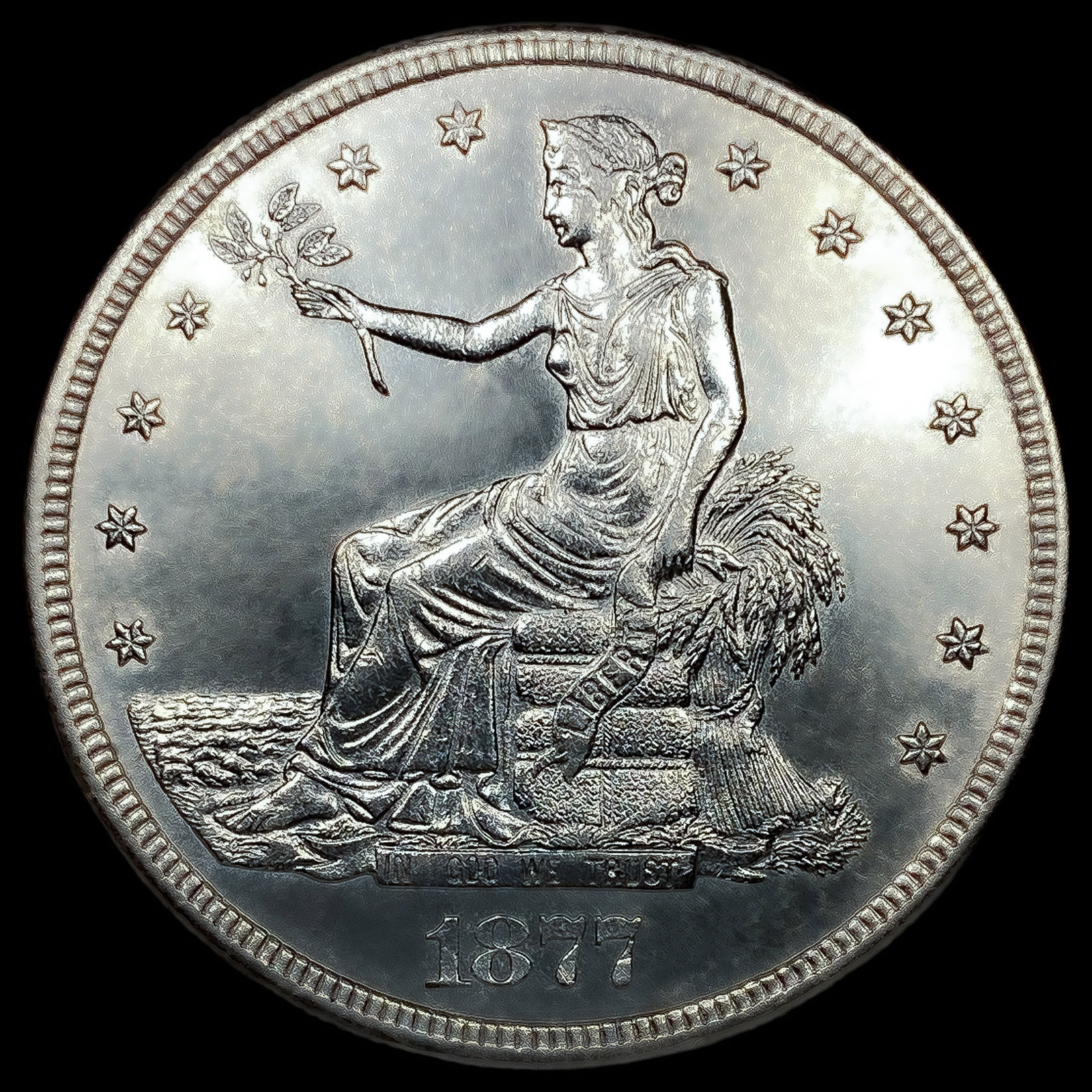 1877-S Silver Trade Dollar (1 of 2)