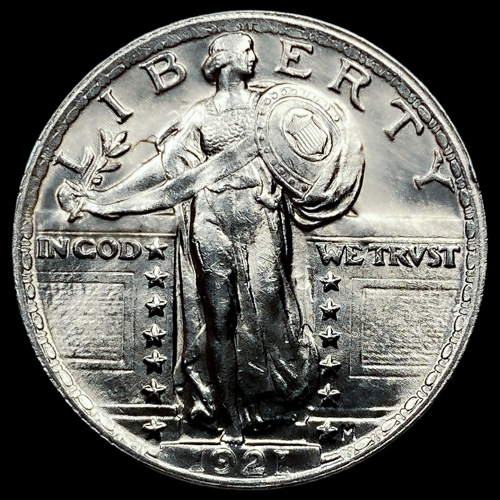 1921 Standing Liberty Quarter (1 of 2)