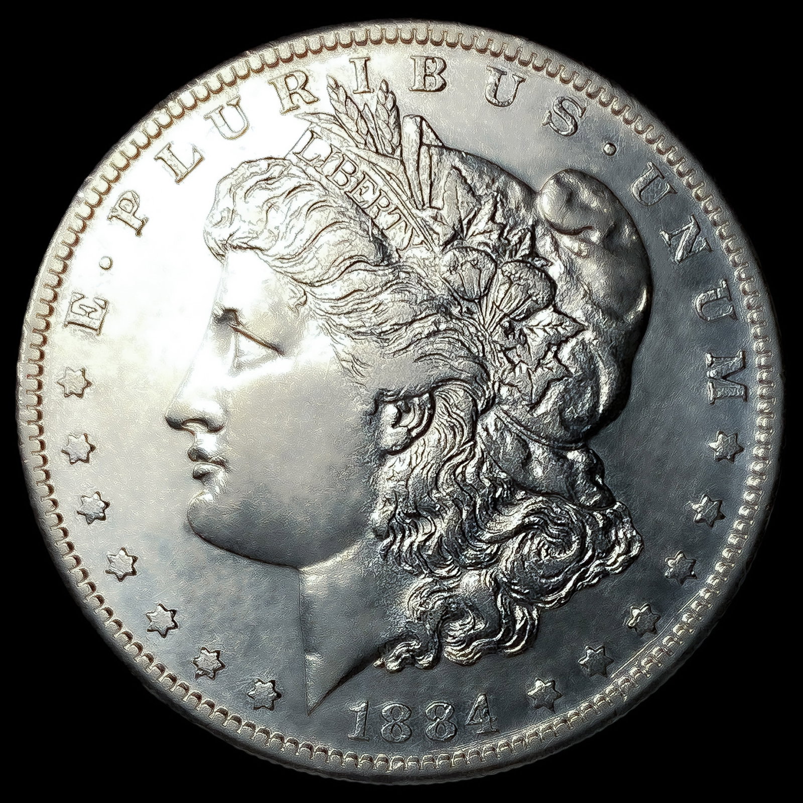 1884-S Morgan Silver Dollar (1 of 2)