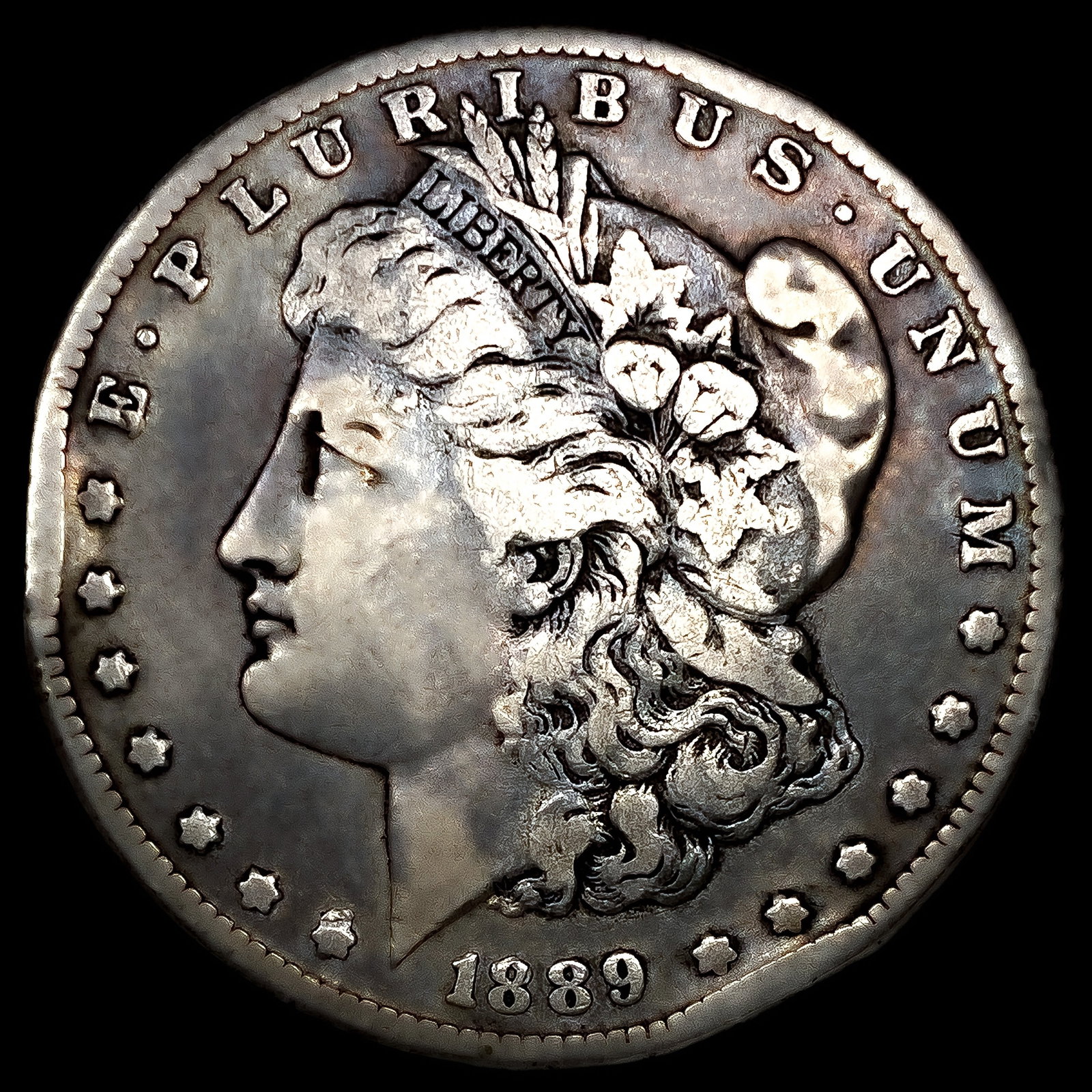 1889-CC Morgan Silver Dollar (1 of 2)