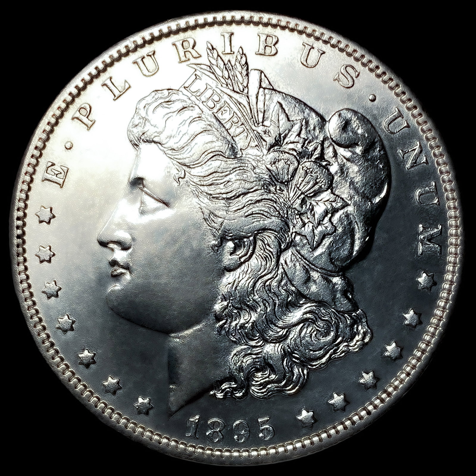 1895-O Morgan Silver Dollar: 1895-O Morgan Silver Dollar
