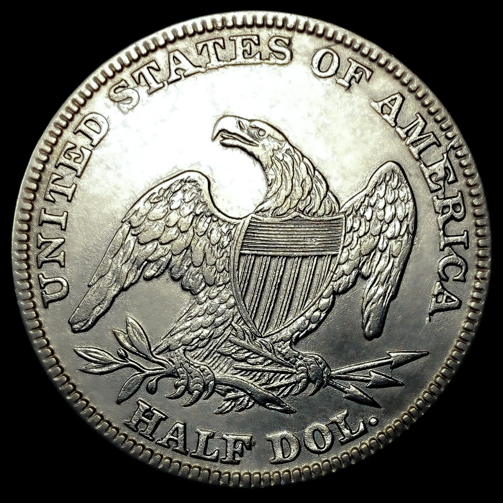 1839-O Capped Bust Half Dollar CHOICE AU - 2