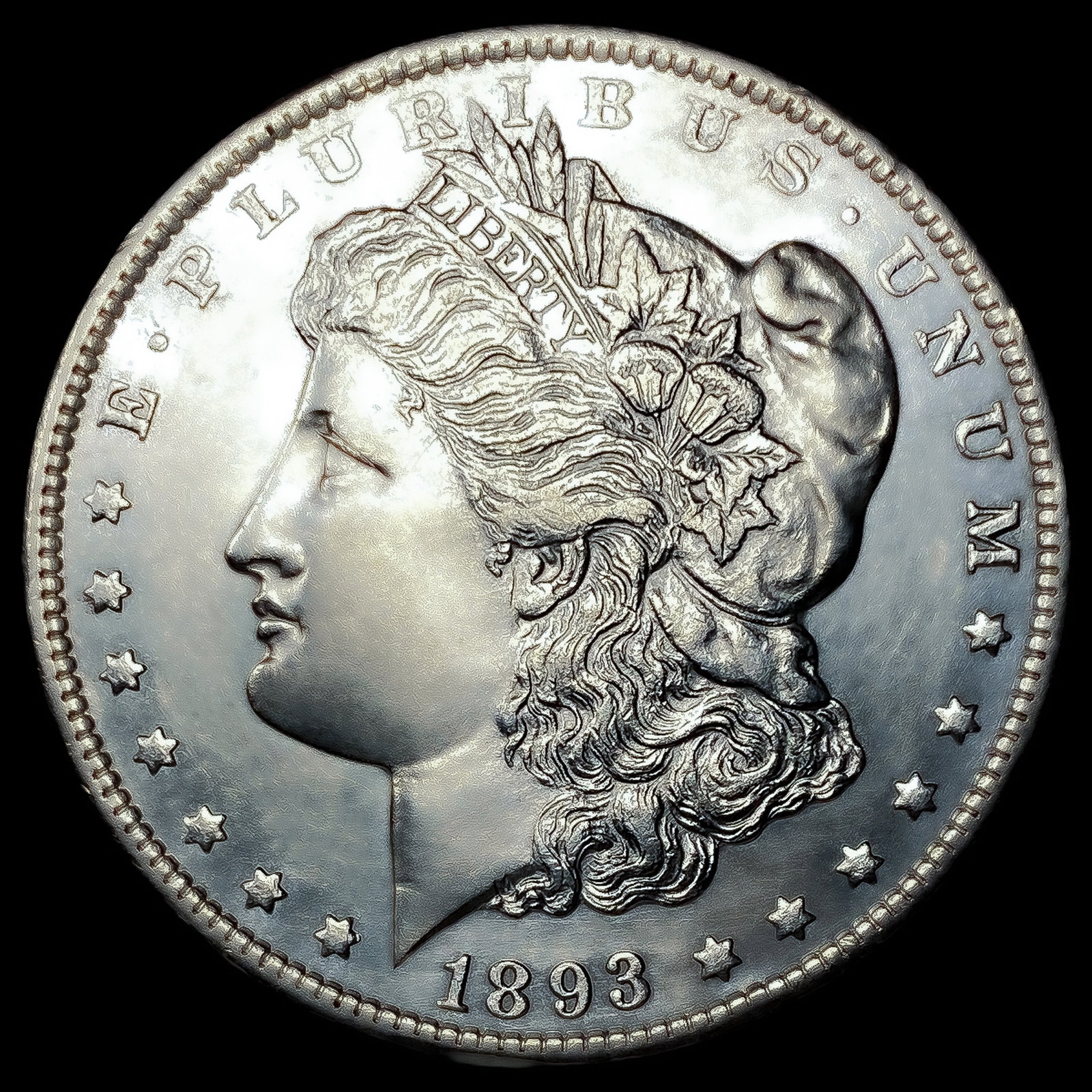 1893-O Morgan Silver Dollar (1 of 2)