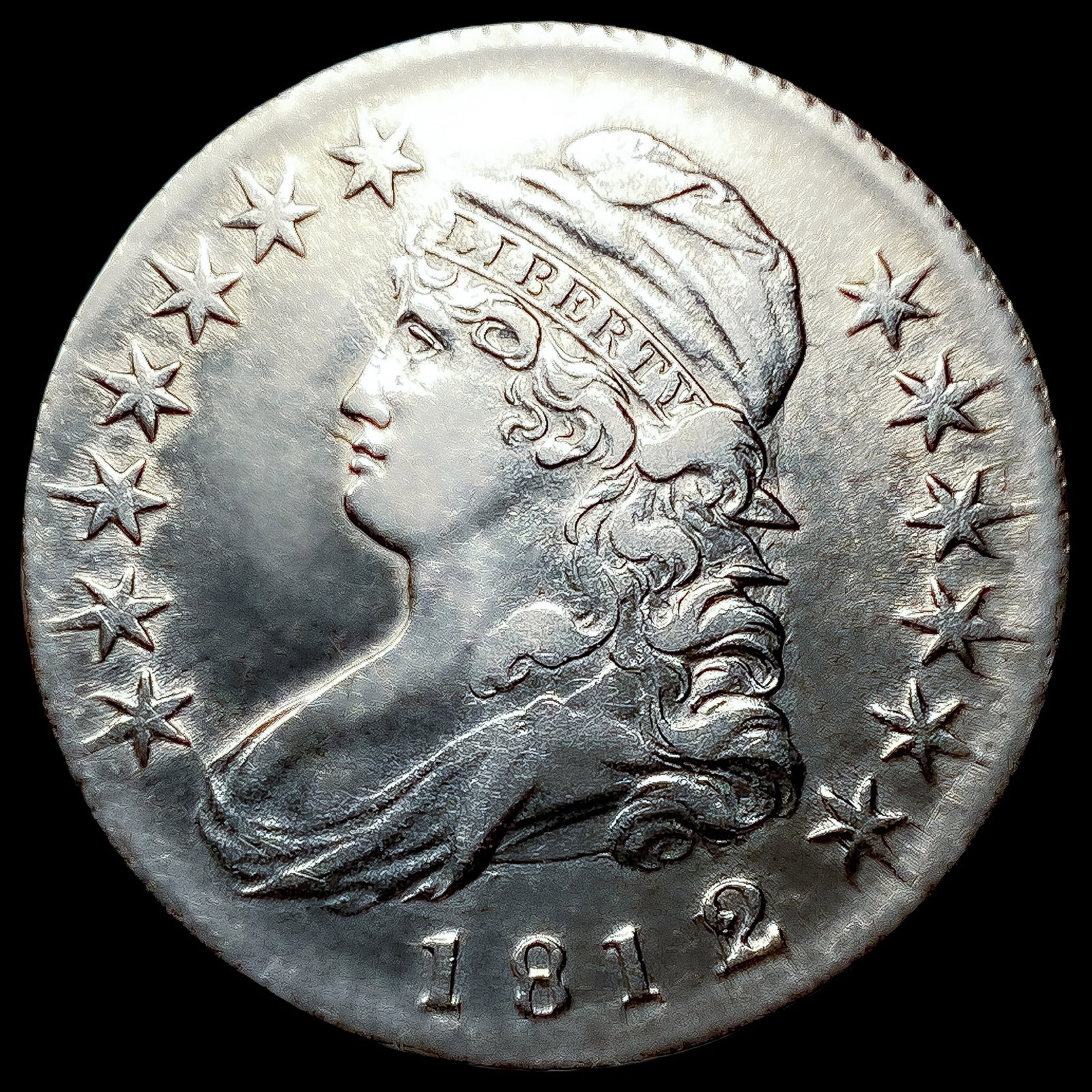 1812 Capped Bust Half Dollar (1 of 2)