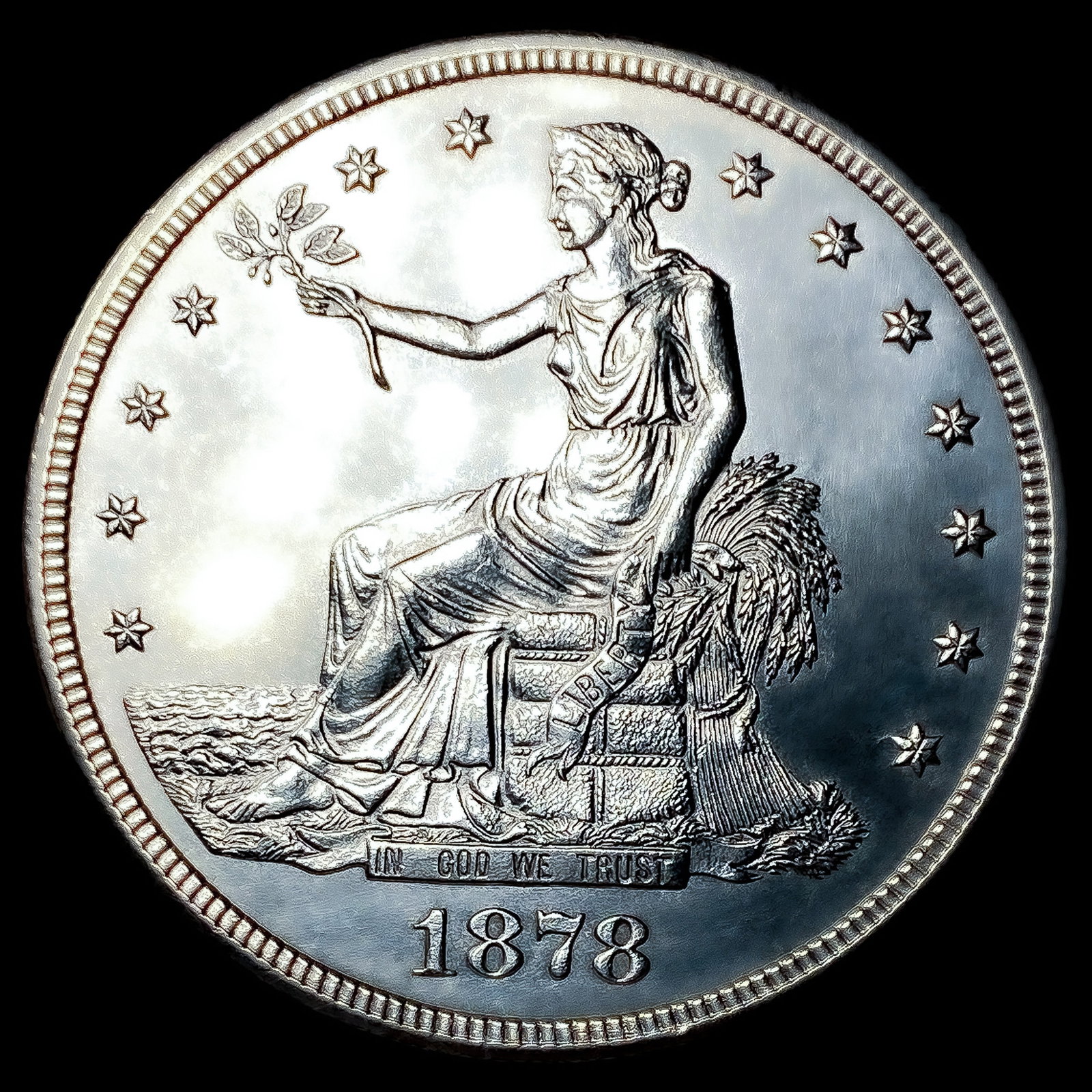 1878-S Silver Trade Dollar (1 of 2)