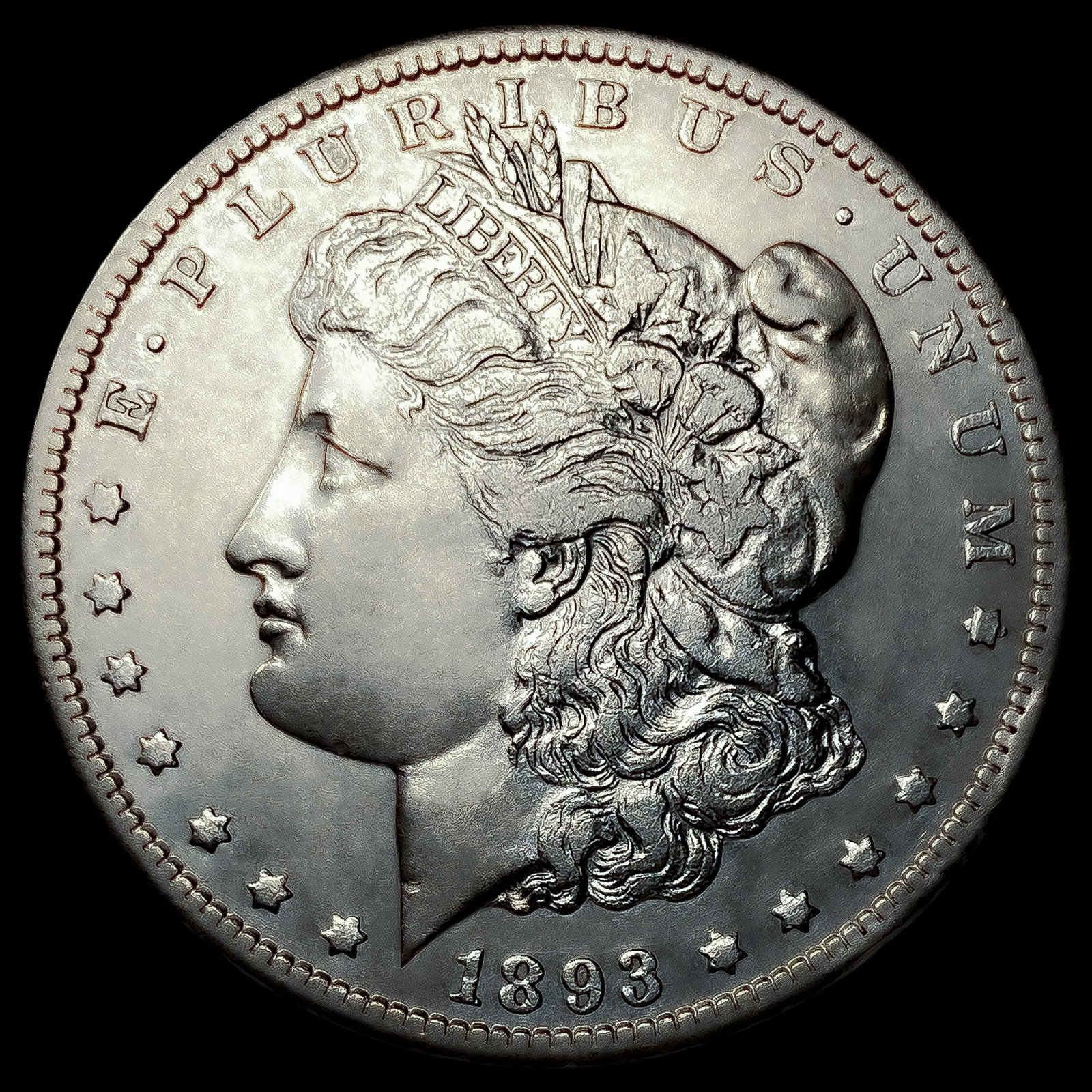 1893-CC Morgan Silver Dollar (1 of 2)