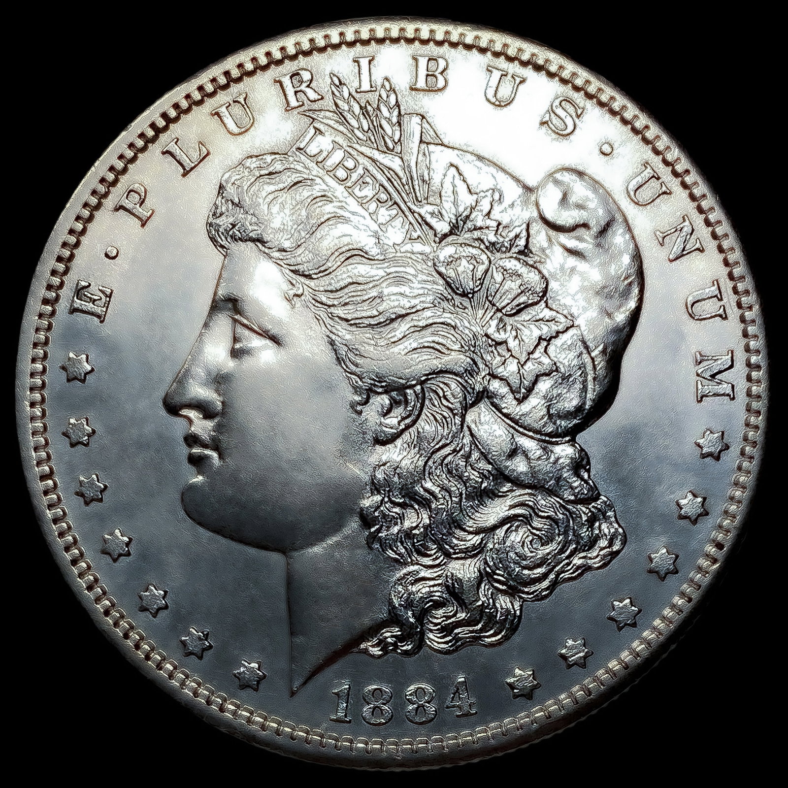 1884-S Morgan Silver Dollar UNCIRCULATED: 1884-S Morgan Silver Dollar UNCIRCULATED