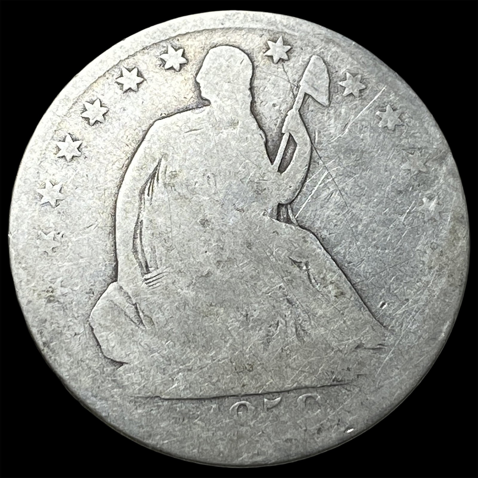 1858-O Seated Liberty Silver Half Dollar HIGH GRADE: 1858-O Seated Liberty Silver Half Dollar HIGH GRADE