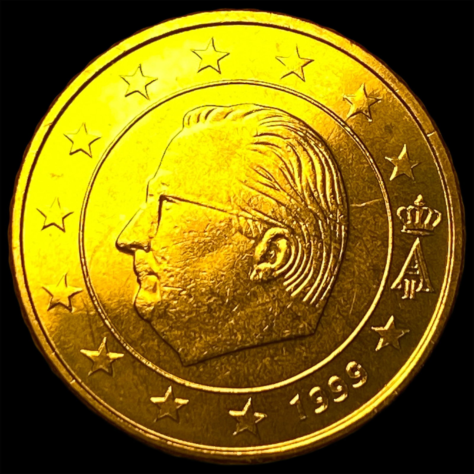 1999 Belgium 50 Euro Cent: 1999 Belgium 50 Euro Cent