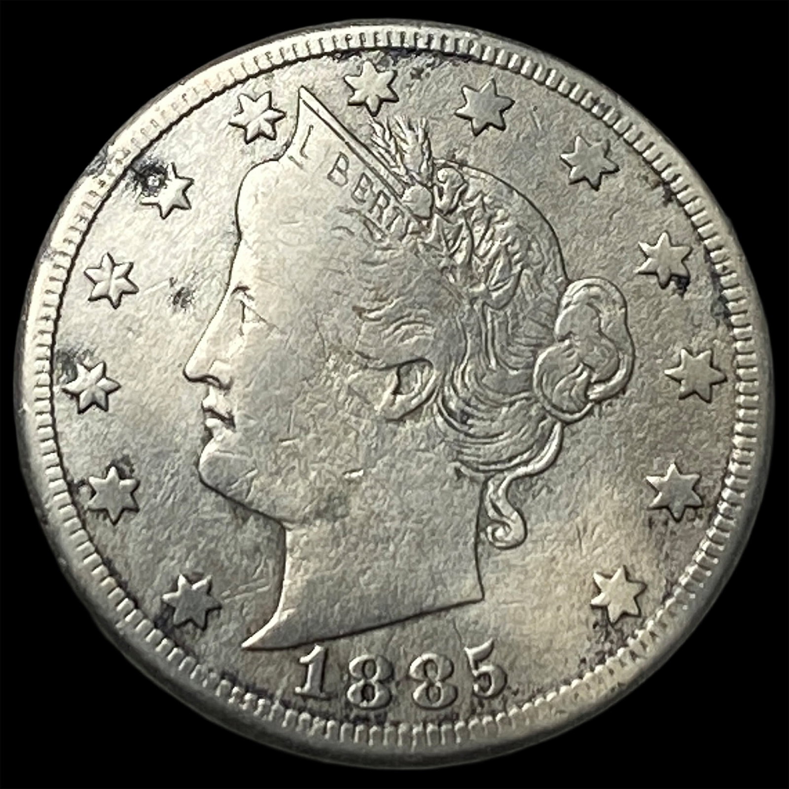 1885 Liberty Head Nickel HIGH GRADE (1 of 2)