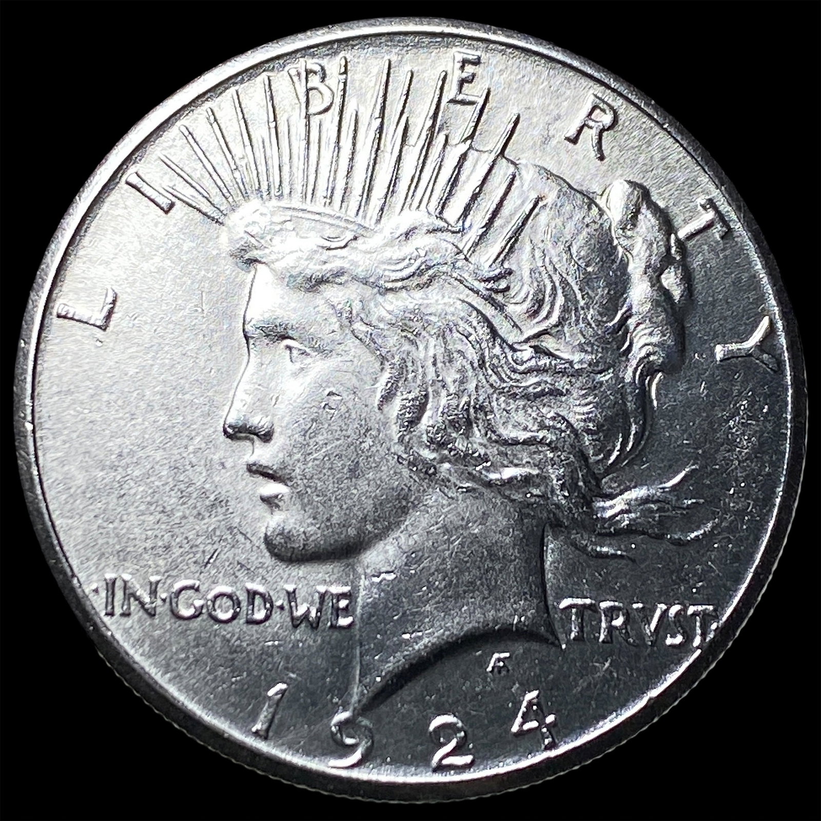 1924-S Peace Silver Dollar UNCIRCULATED (1 of 2)