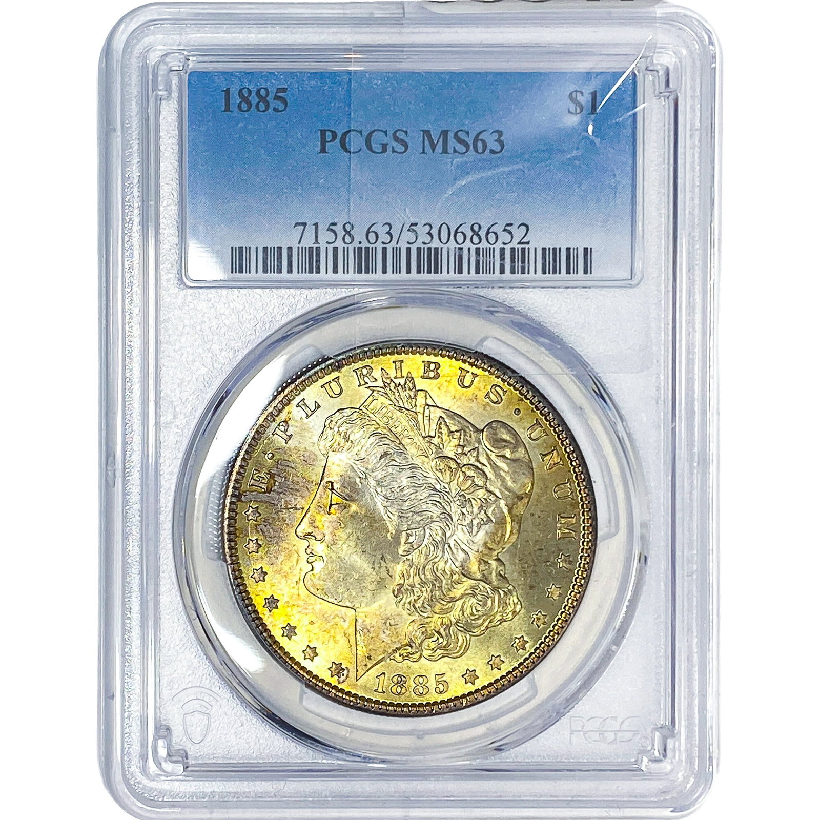 1885 Morgan Silver Dollar PCGS MS63: 1885 Morgan Silver Dollar PCGS MS63