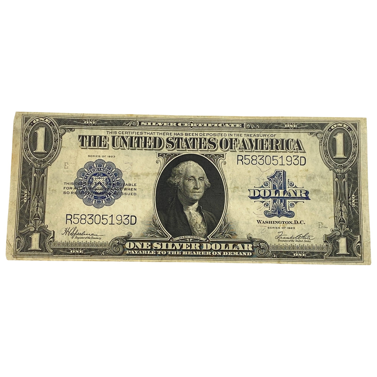 1923 $1 washington, DC: 1923 $1 washington, DC