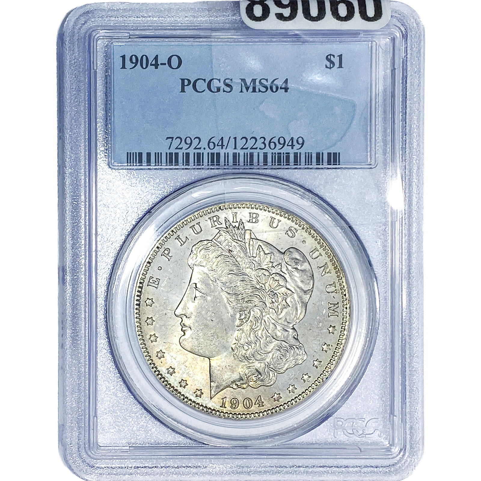 1904-O Morgan Silver Dollar PCGS MS64: 1904-O Morgan Silver Dollar PCGS MS64