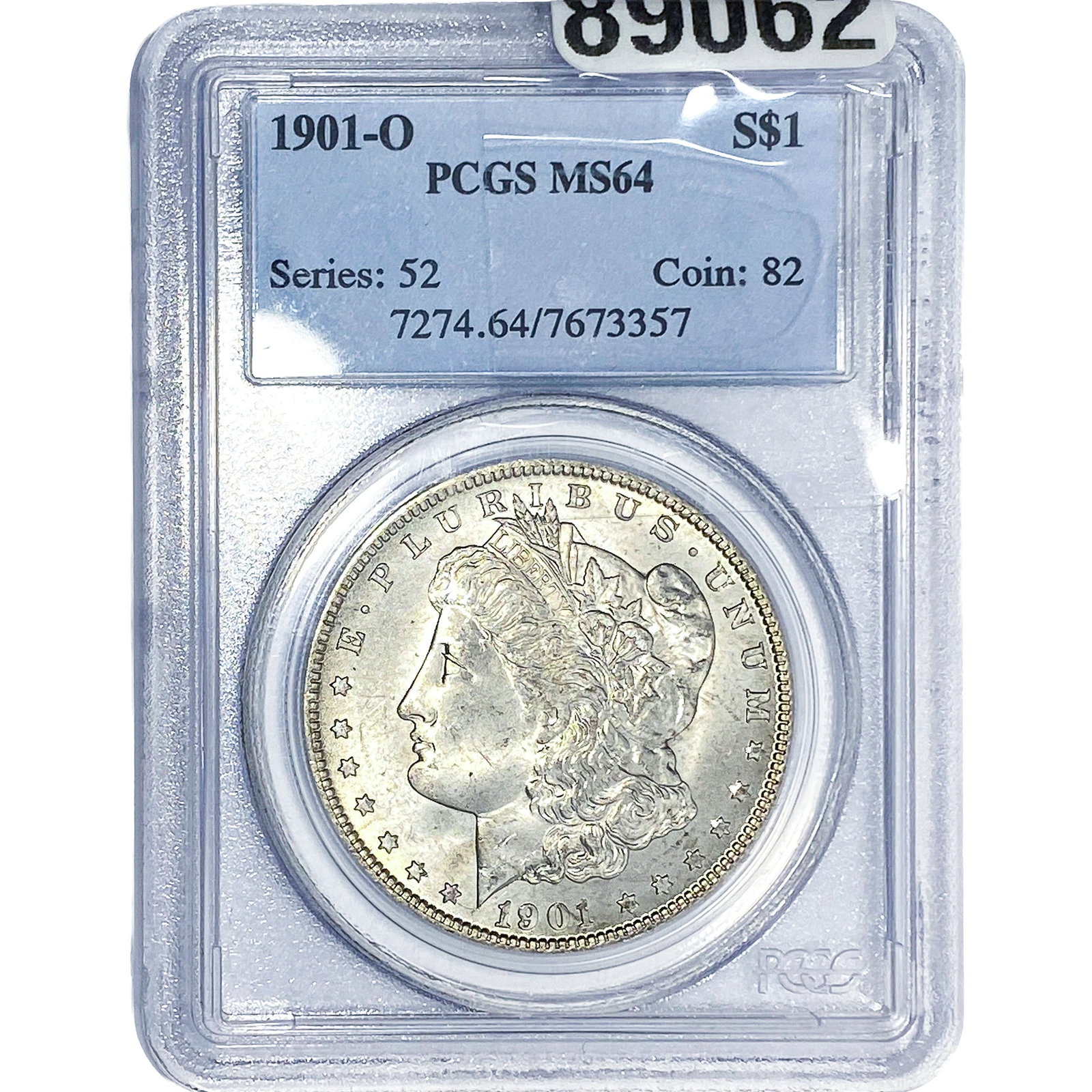 1901-O Morgan Silver Dollar PCGS MS64 (1 of 2)