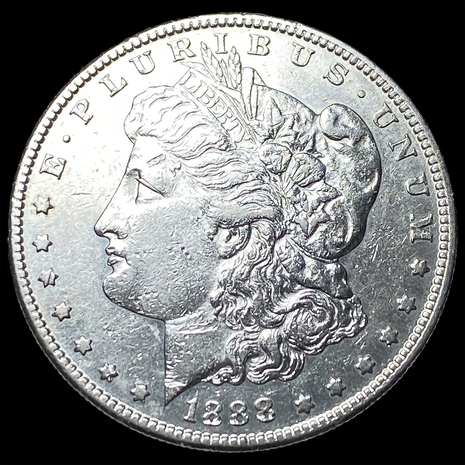 1888-S Silver Morgan Dollar CHOICE AU: 1888-S Silver Morgan Dollar CHOICE AU